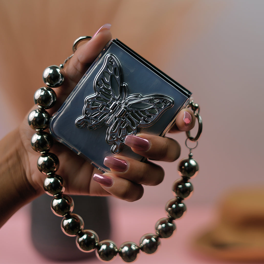 Peeperly Delicate Beauty Butterfly Case with Charm - Samsung - view 4