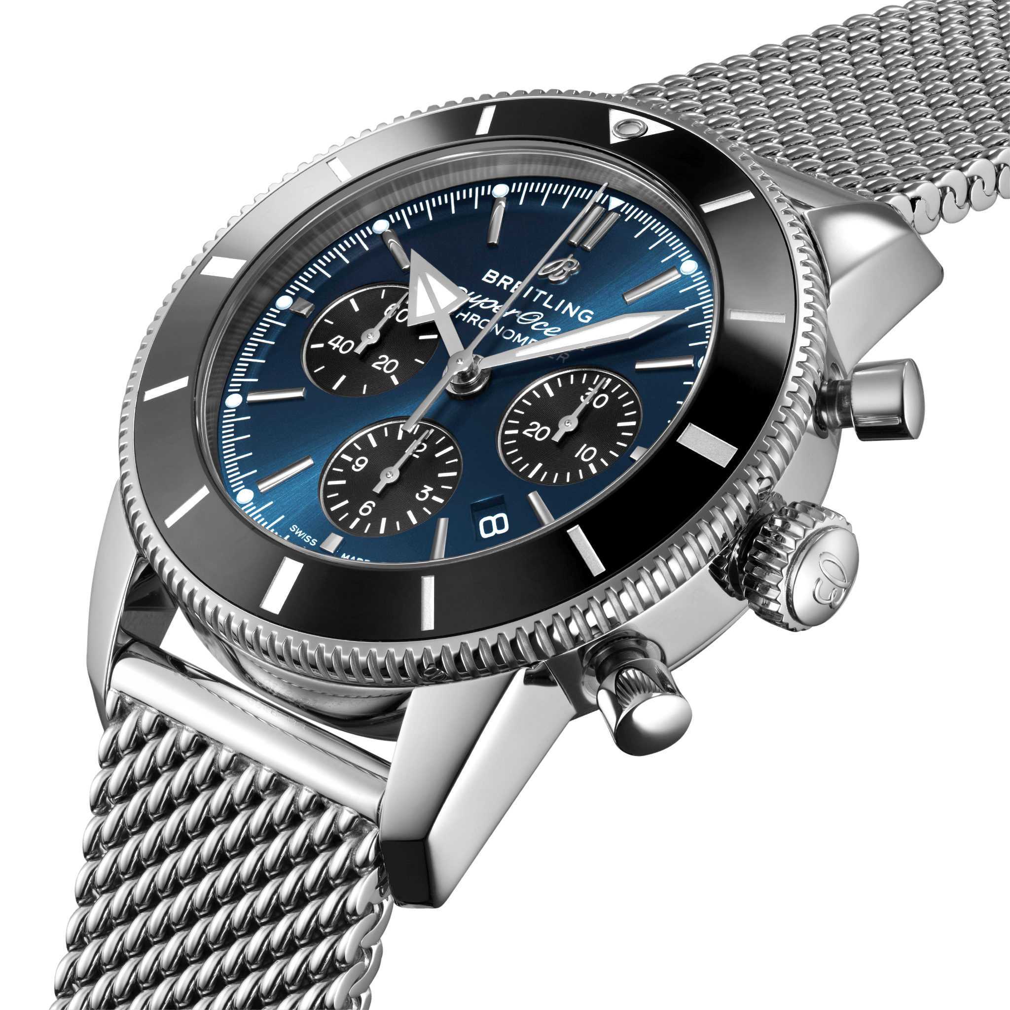 Breitling Superocean Heritage B01 Blue Dial Men 44mm