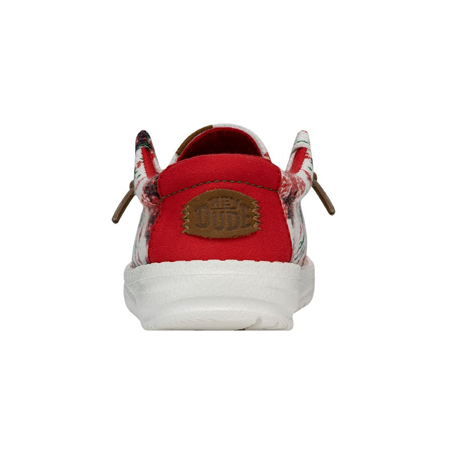 HEYDUDE shoes Wally Toddler Ugly Sweater Cool Yule - Holiday Cream - view 5
