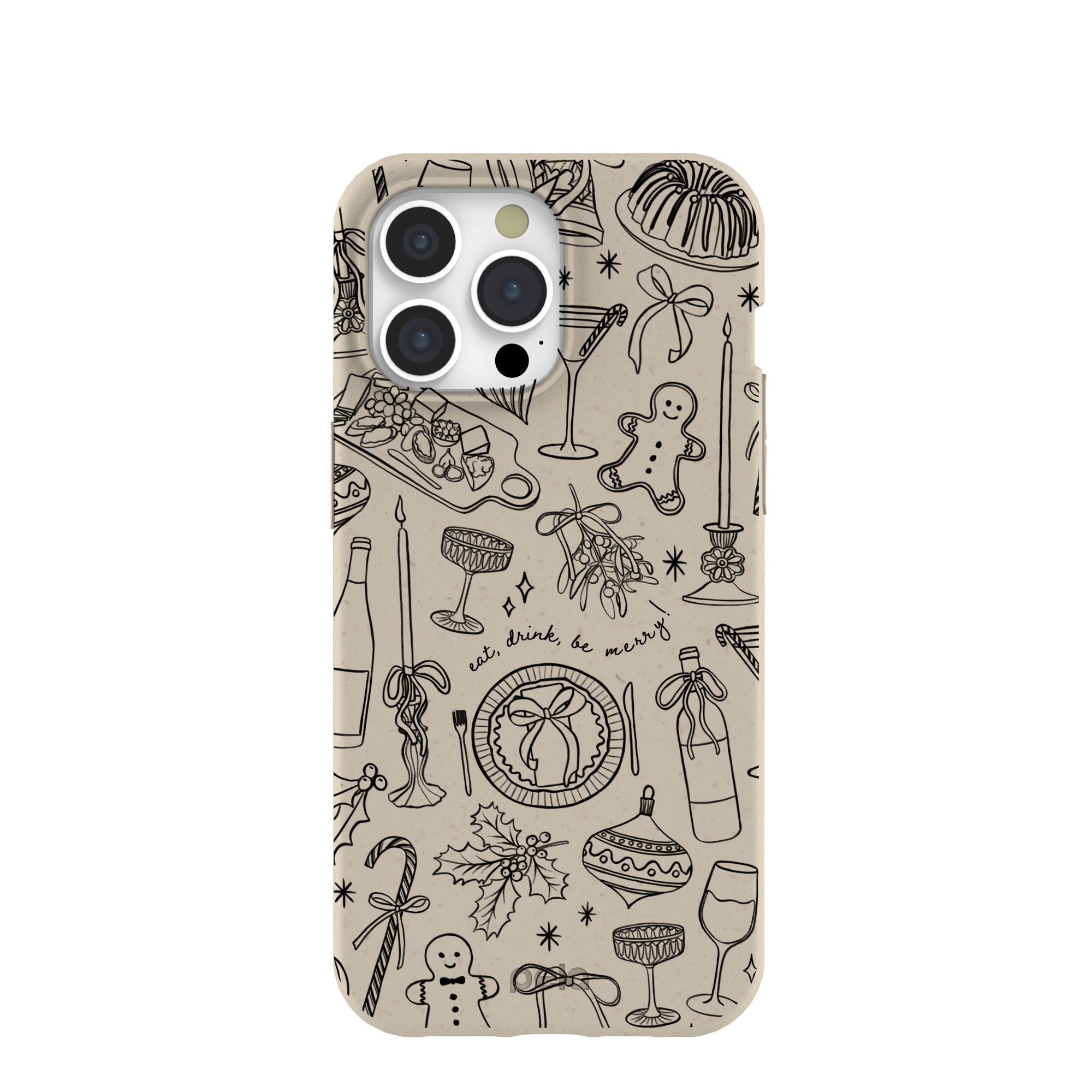 Pela Case London Fog Holiday Dinner Party iPhone 15 Pro Max Case