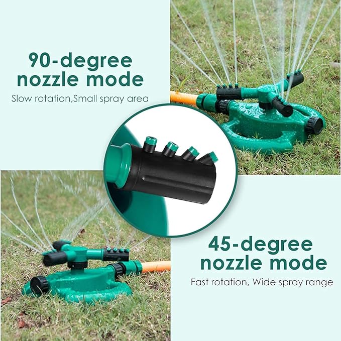 Catterton Automatic 360° Rotating Garden Sprinkler - view 5