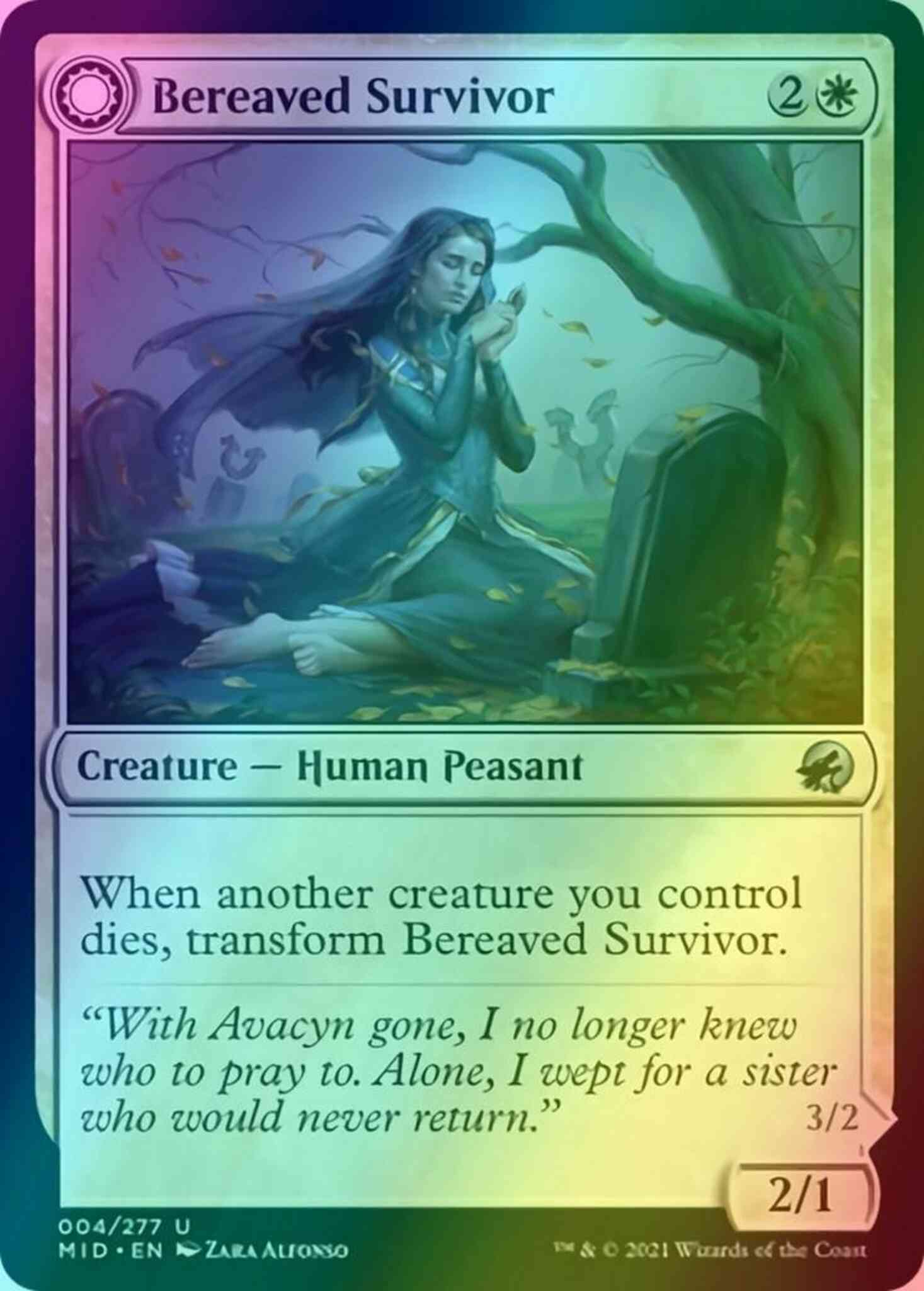 Bereaved survivor dauntless – Magic Bereaved Survivor // Dauntless Avenger [4] [Innistrad: Midnight Hunt] [Foil]