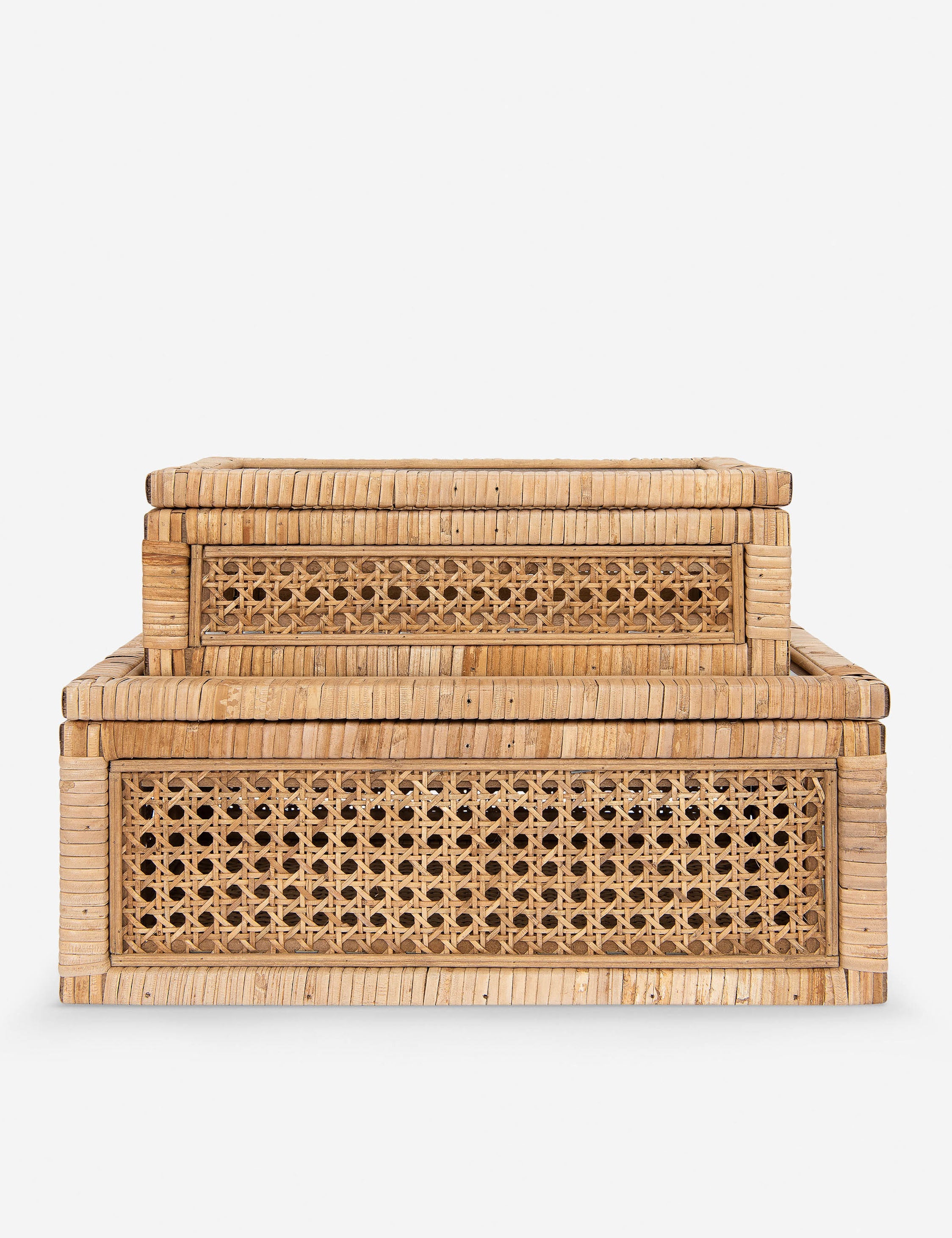 Lulu and Georgia Davi Boxes (Set of 2) – Natural - view 2