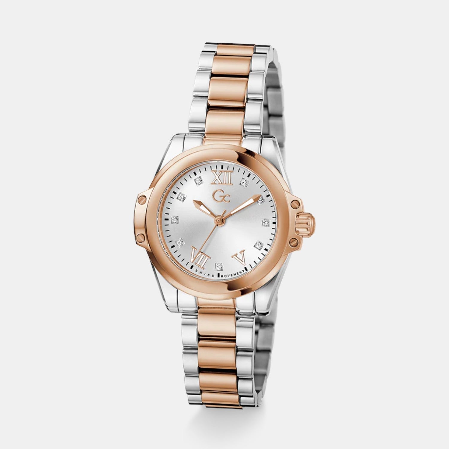 GC Bolt Lady Women Quartz White Dial Analog Stainless Steel Watch Z58001L1 - view 2