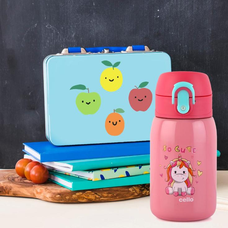 Cello Junior 275 Hot & Cold Stainless Steel Kids Water Bottle, 275ml - view 2