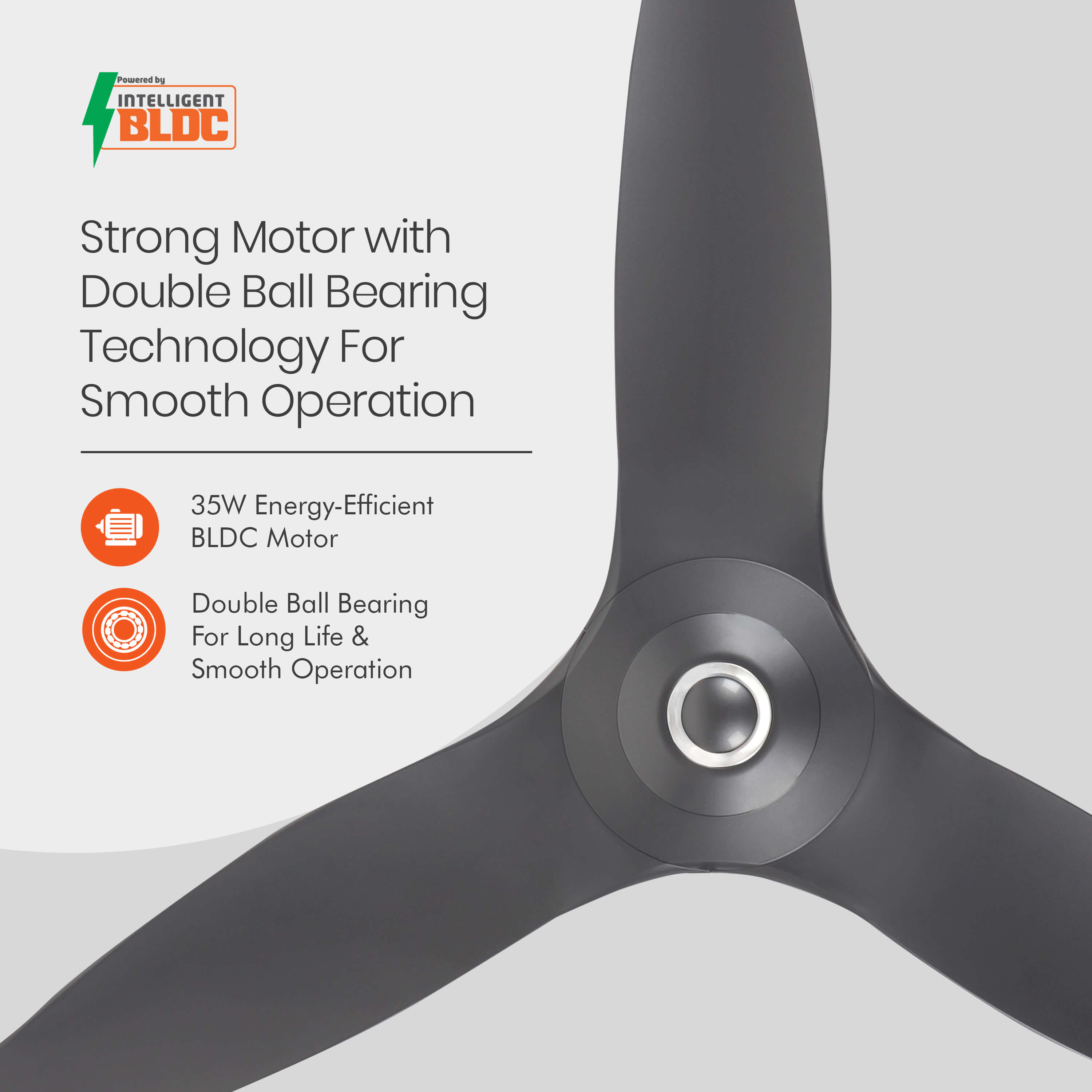 orientelectric Aeroquiet 5 Star Rated Premium BLDC PRO Ceiling Fan - view 6