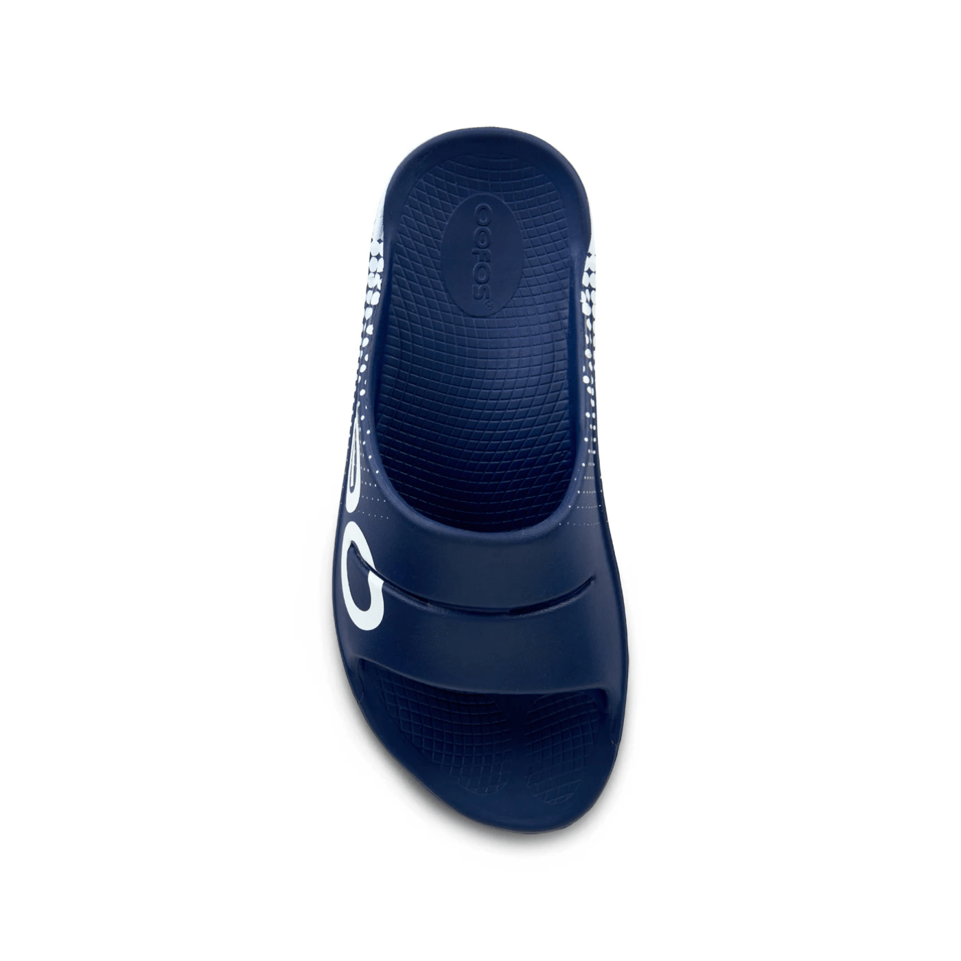 HYPE ELIXIR Oofos OOahh Sport Slide Sandal Navy - view 3