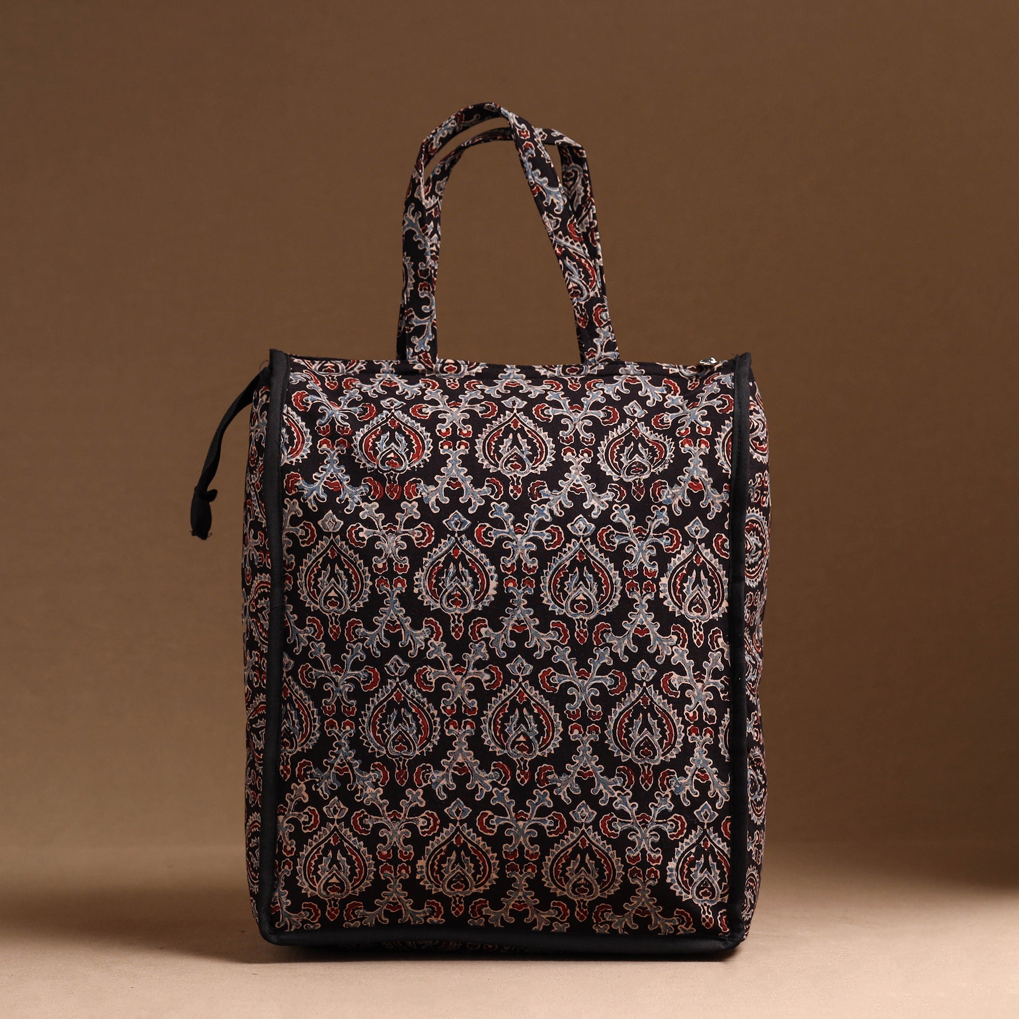 NOORI BAZAR Black - Handcrafted Cotton Shopping Bag 17 - view 3