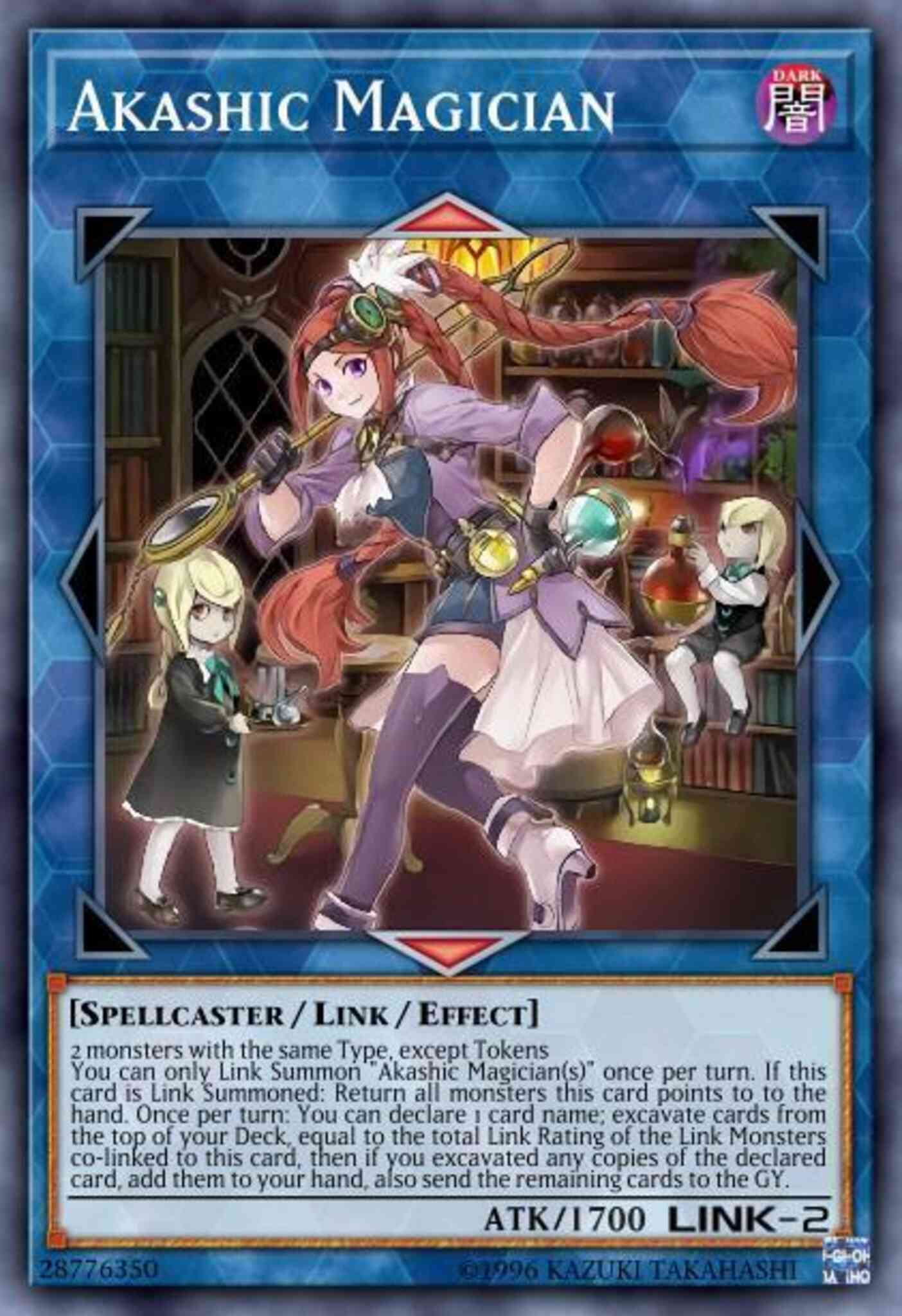 Yu-Gi-Oh! Akashic Magician - SHVA-EN052 - Super Rare - 1st Edition