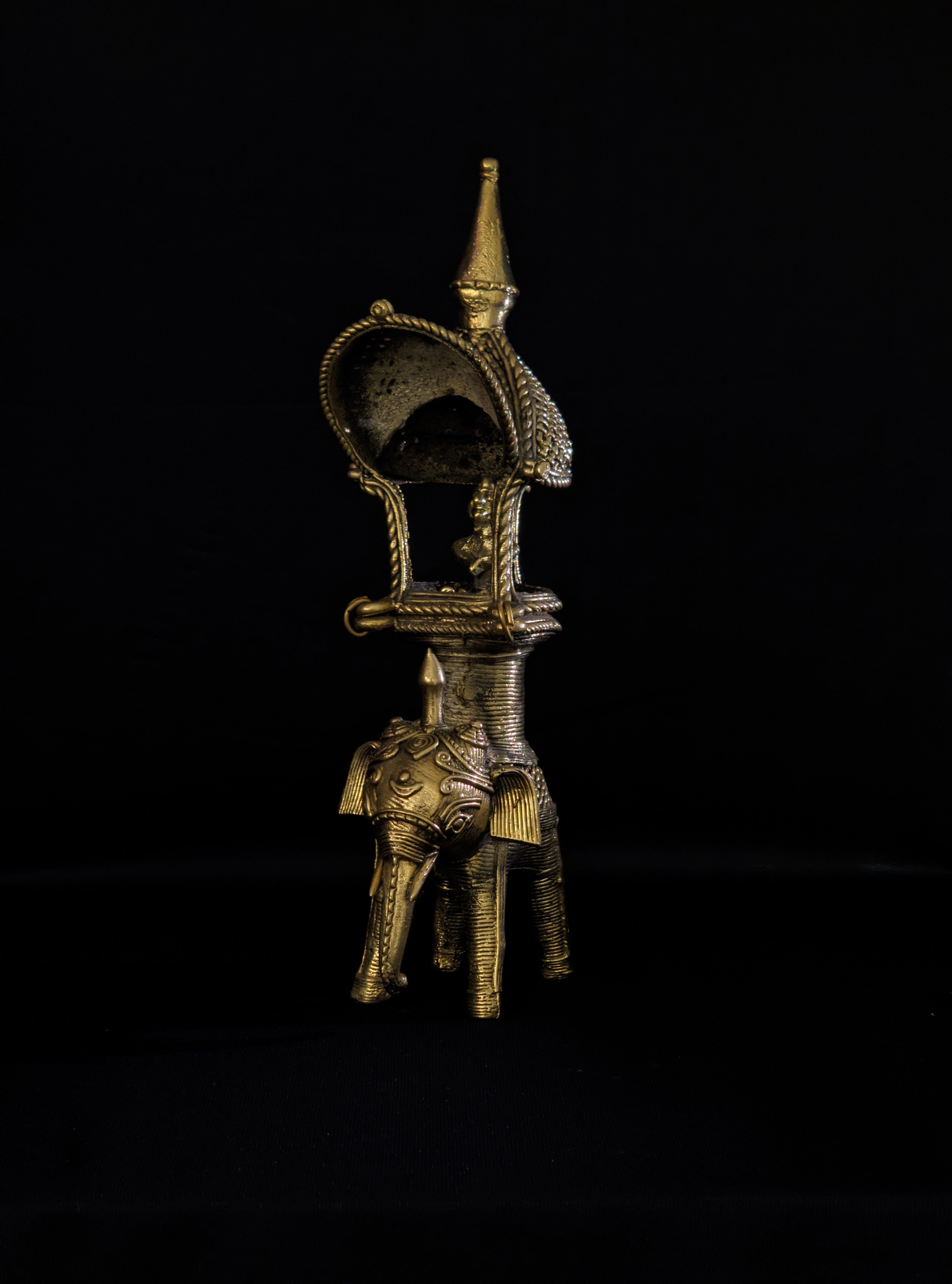 IndianVillèz Dhokra Elephant Sabari Metal Craft - view 2