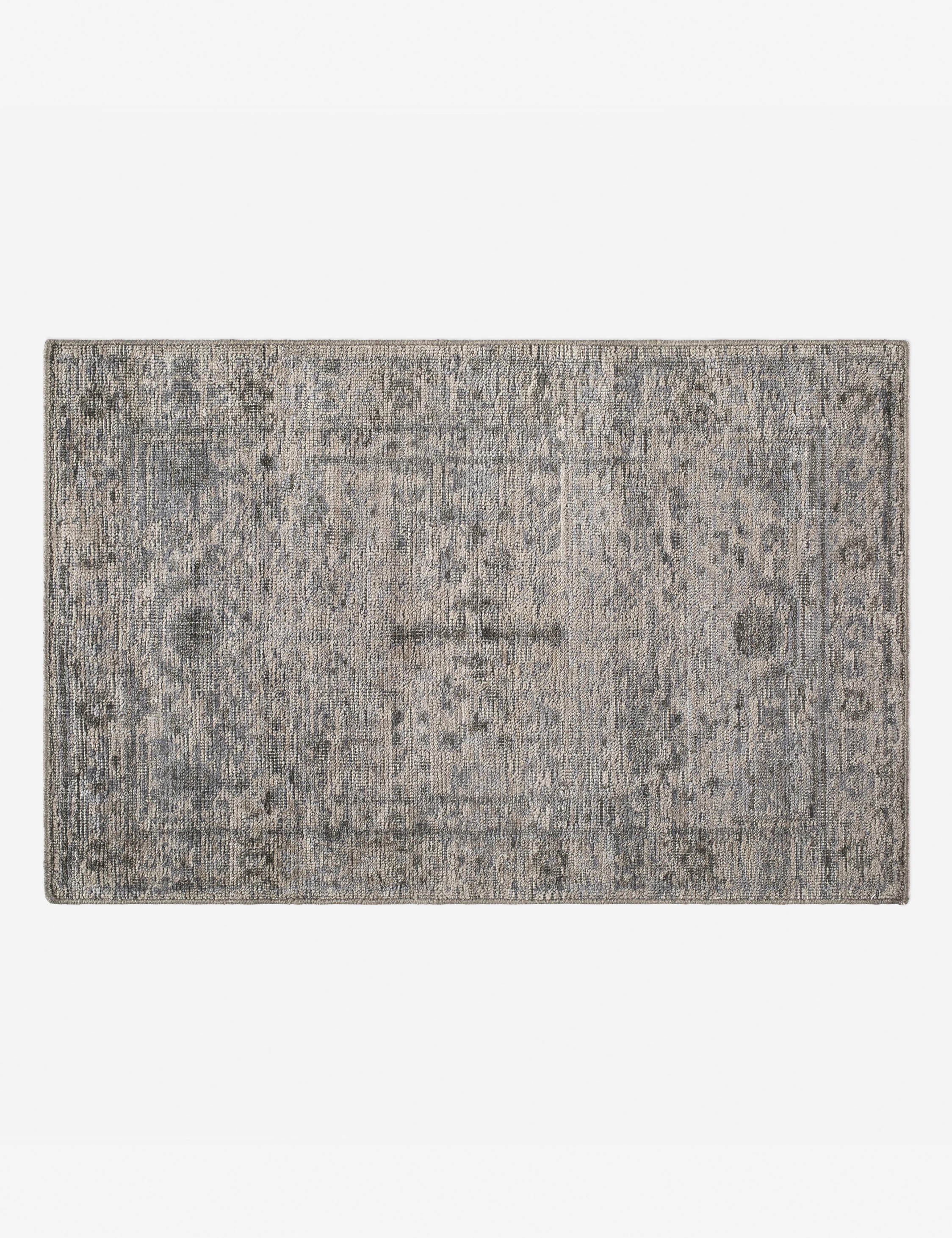 Lulu and Georgia Masa Hand-Knotted Rug – Slate - view 2