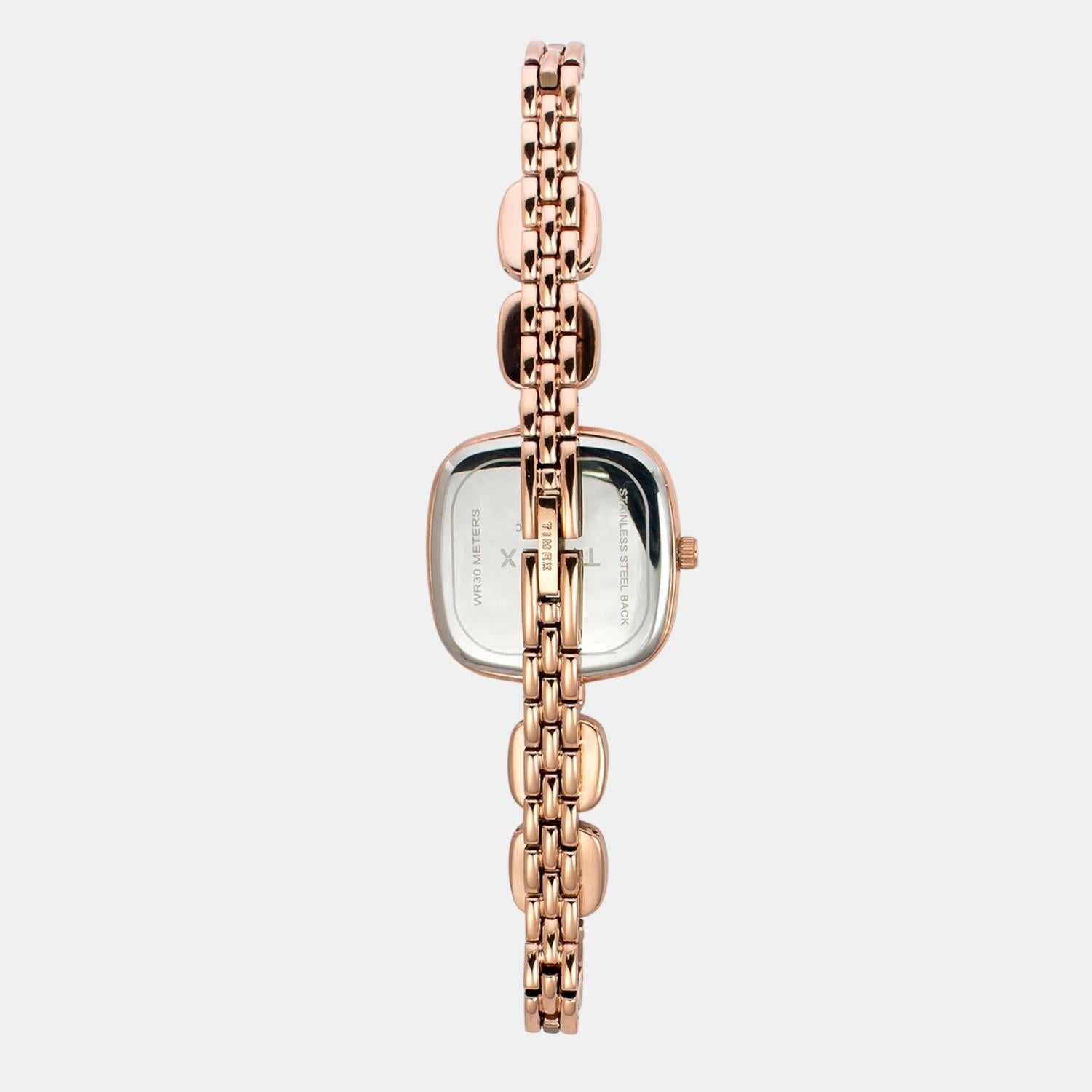Timex Fria Women Quartz Pink Dial Analog Brass Watch TWEL21002 - view 5