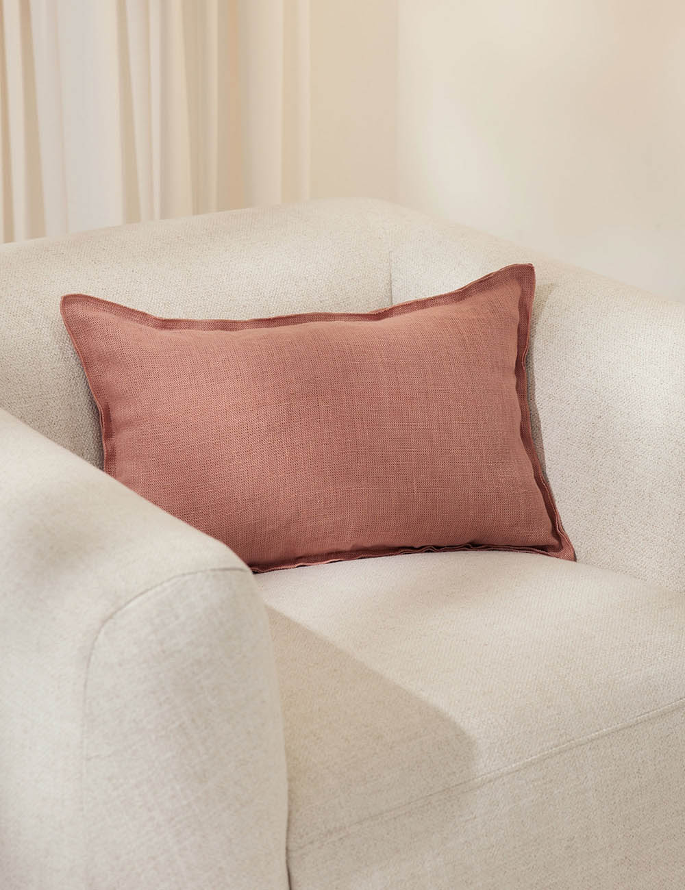 Lulu and Georgia Arlo Linen Pillow - view 93