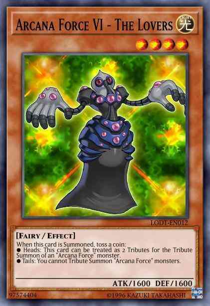 Yu-Gi-Oh! Arcana Force VI - The Lovers - LODT-EN012 - Common - Unlimited