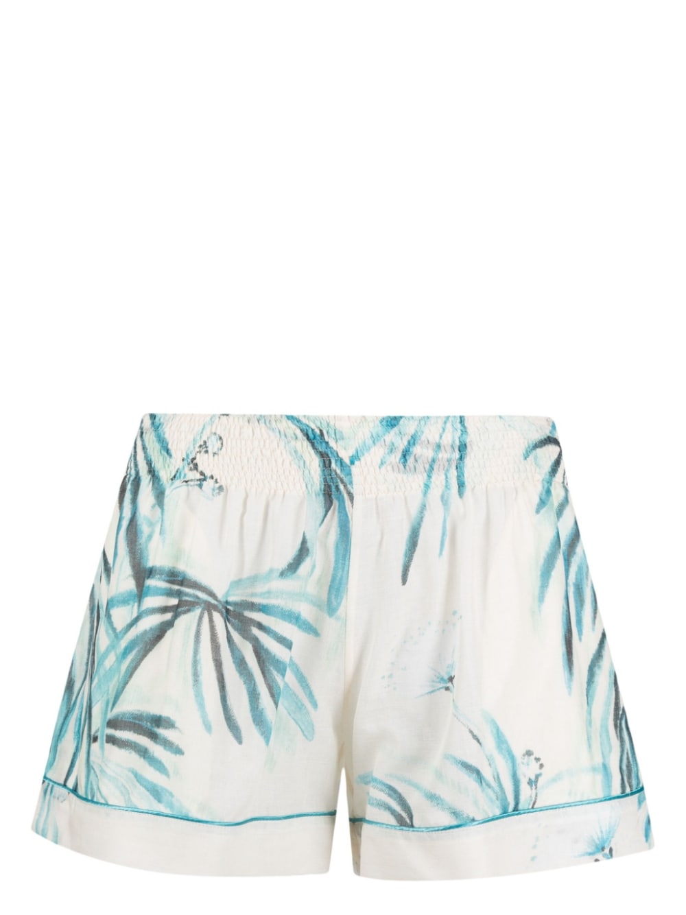 F r s – F.R.S . Printed drawstring cotton shorts – 100% Cotton