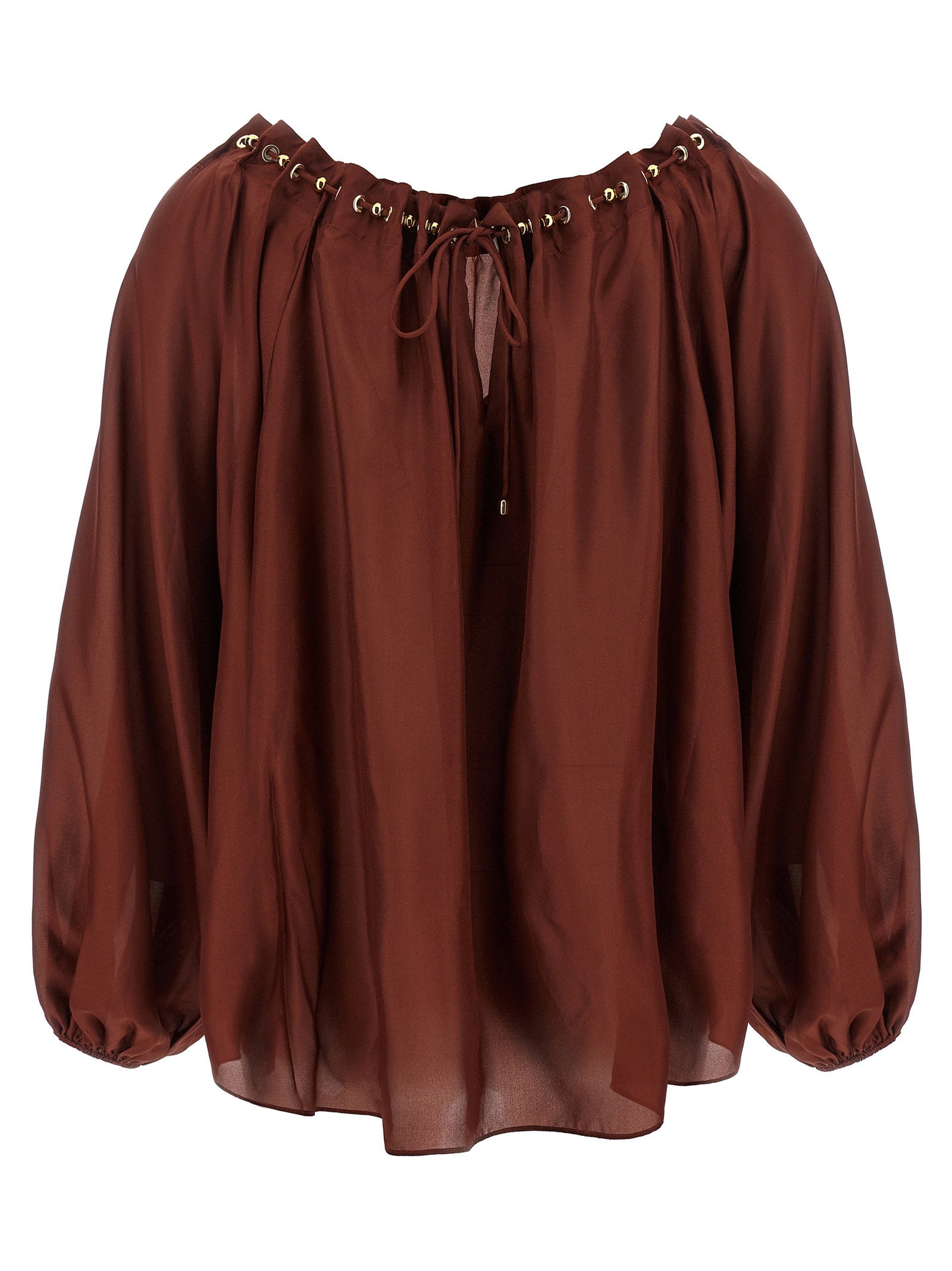 Zimmermann Aster Blouse – 100% silk - view 2