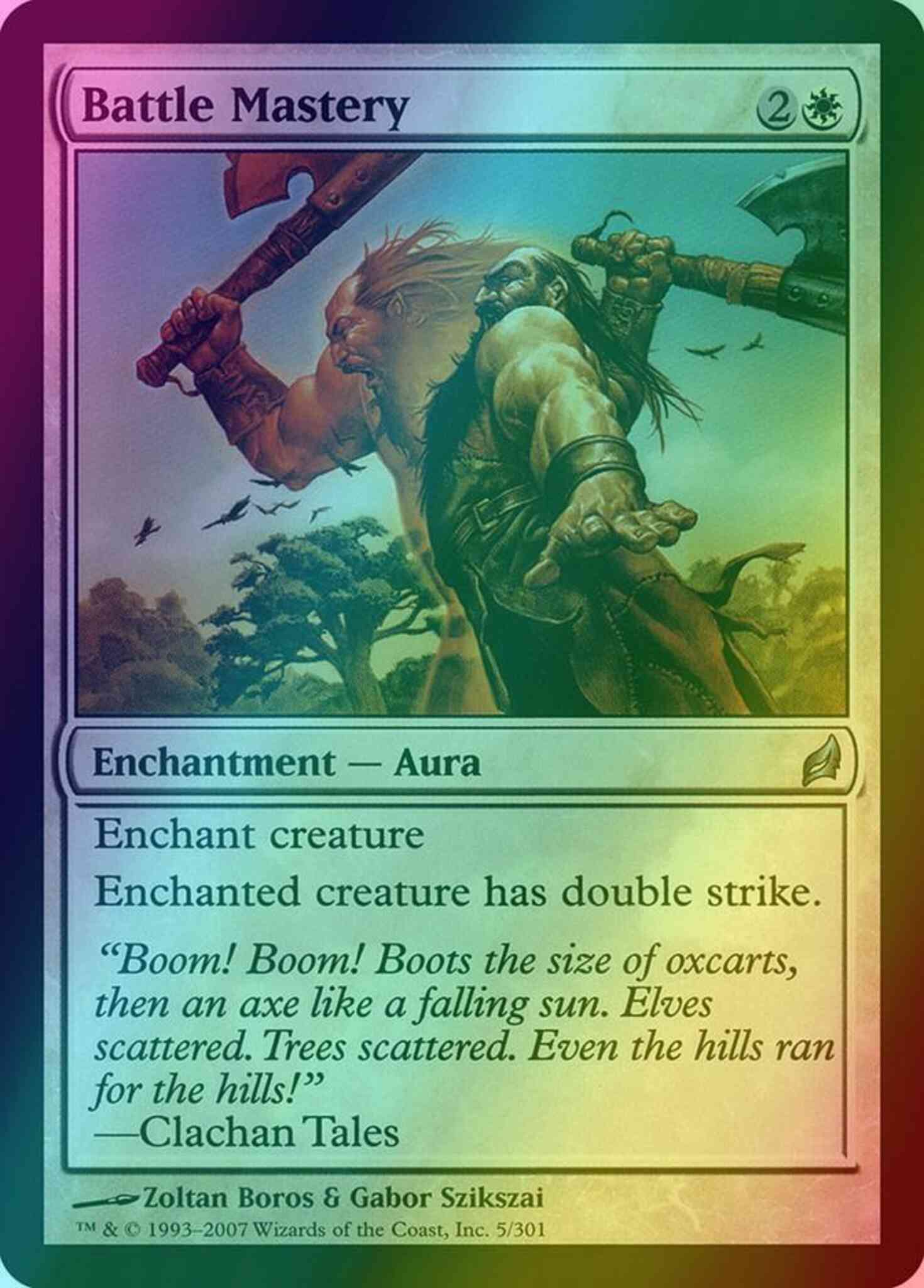 Battle mastery 5 – Magic Battle Mastery [5] [Lorwyn] [Foil]