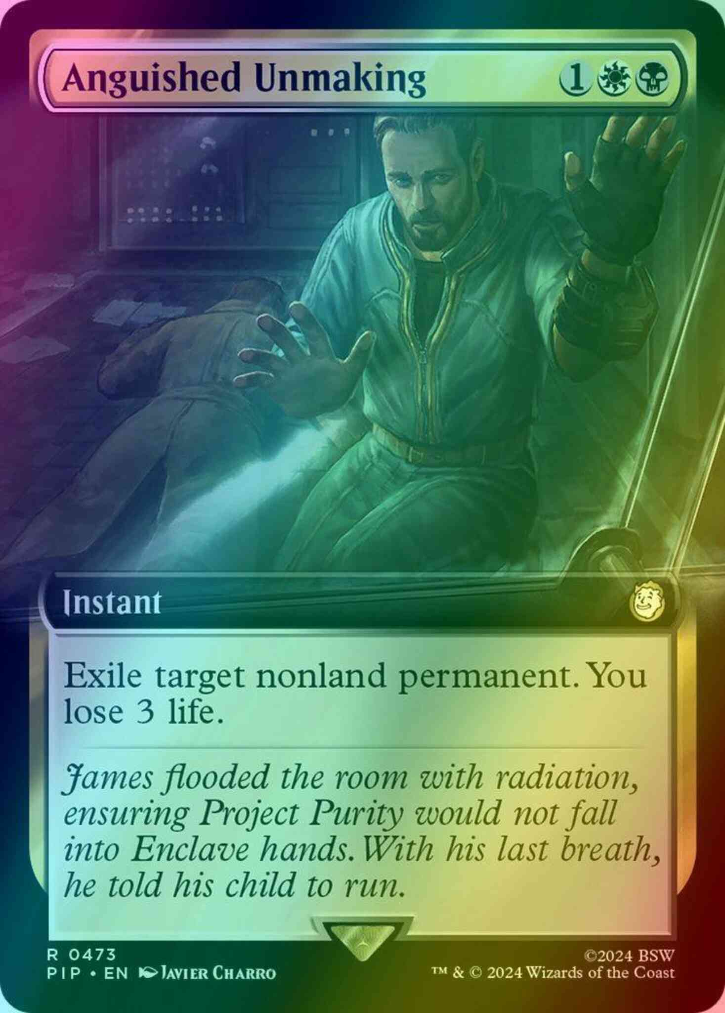 Anguished unmaking 473 – Magic Anguished Unmaking [473] [Extended Art] [Fallout] [Foil]