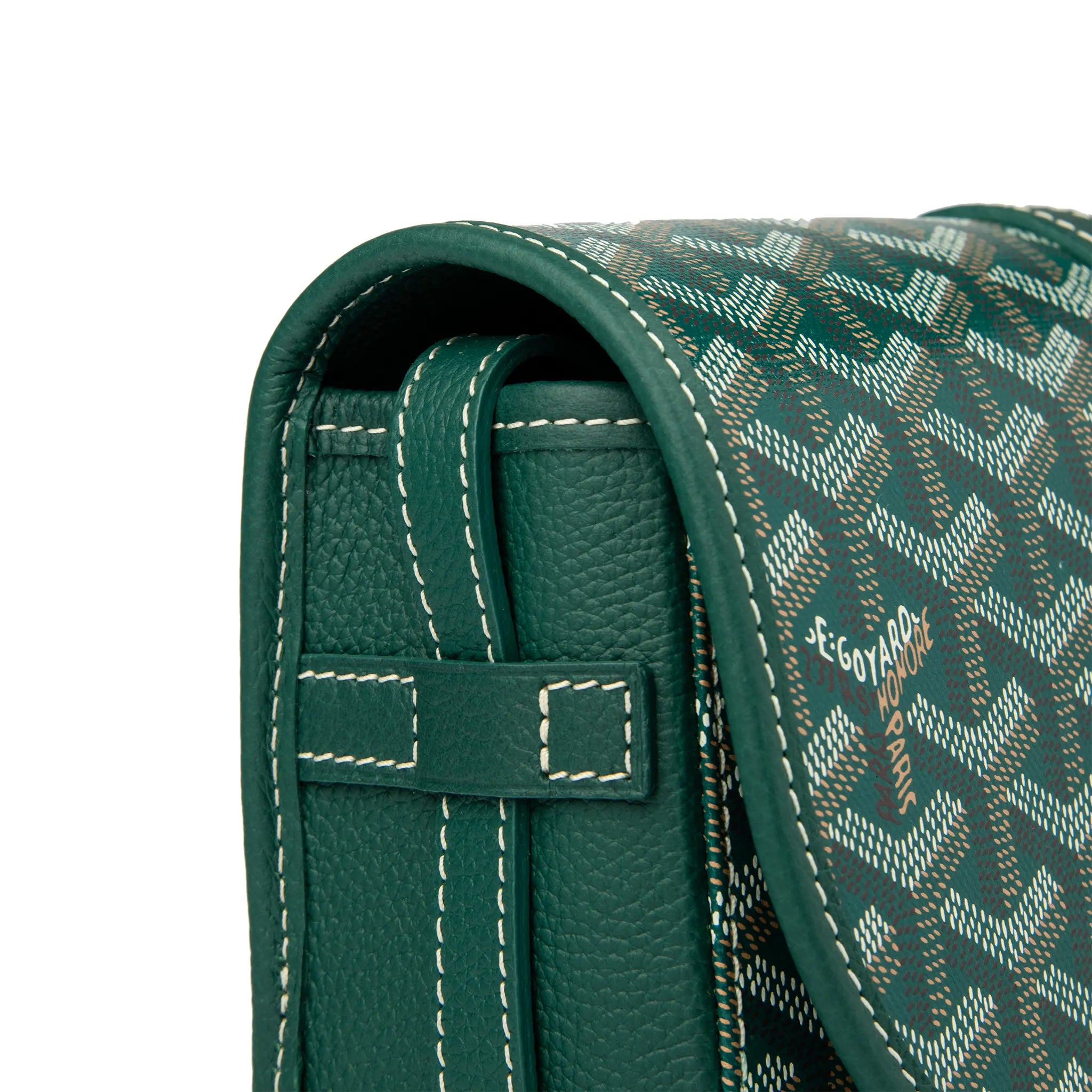 Goyard Goyardine Belvedere II Green PM Messenger Bag - view 4