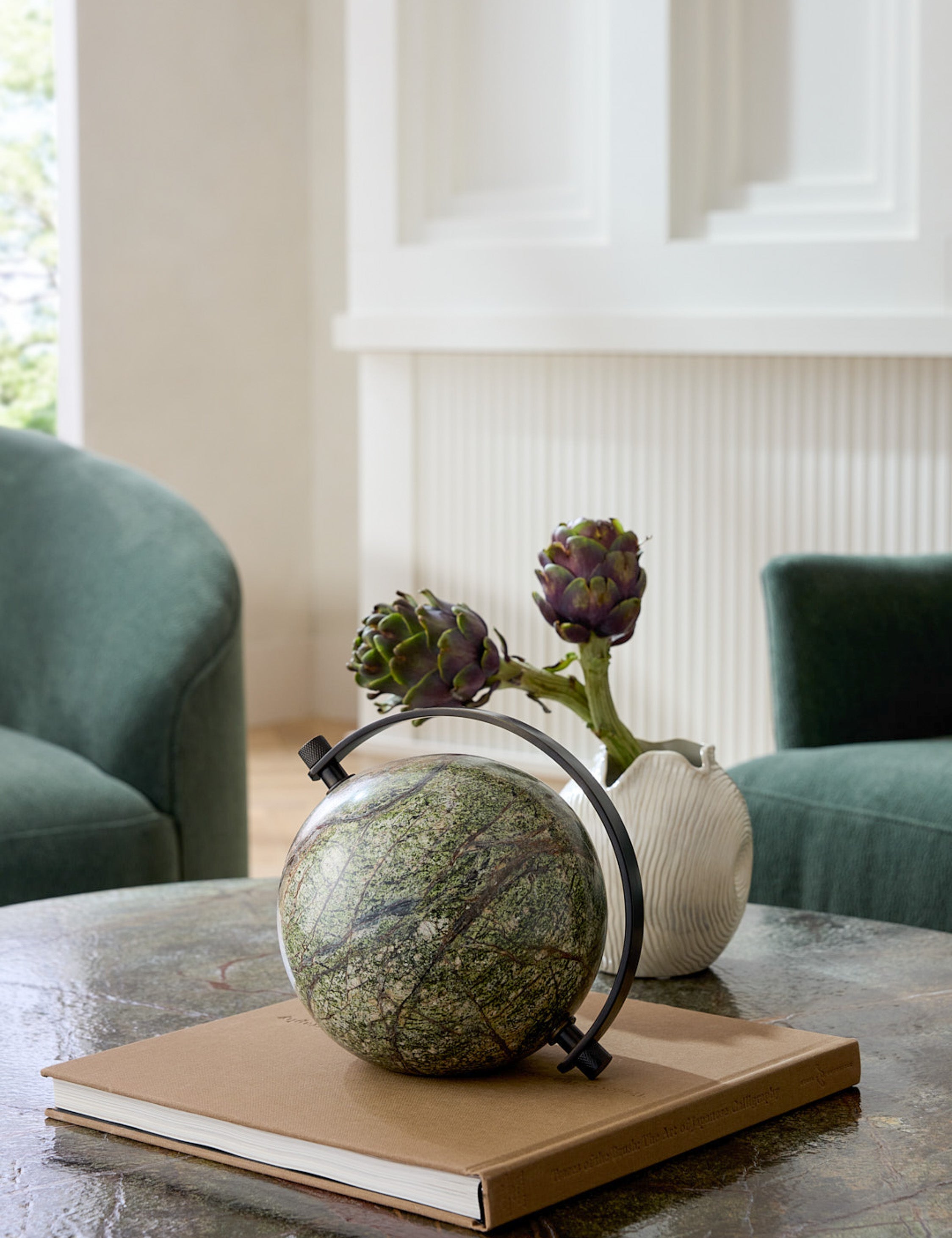Lulu and Georgia Milo Sculpture by Arteriors – Gray - view 2