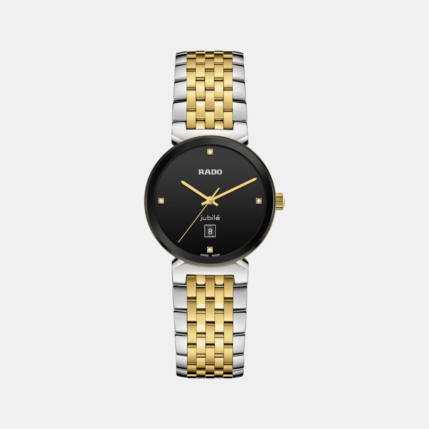 Rado Florence Women Quartz Black Dial Analog Stainless Steel Watch R48913703