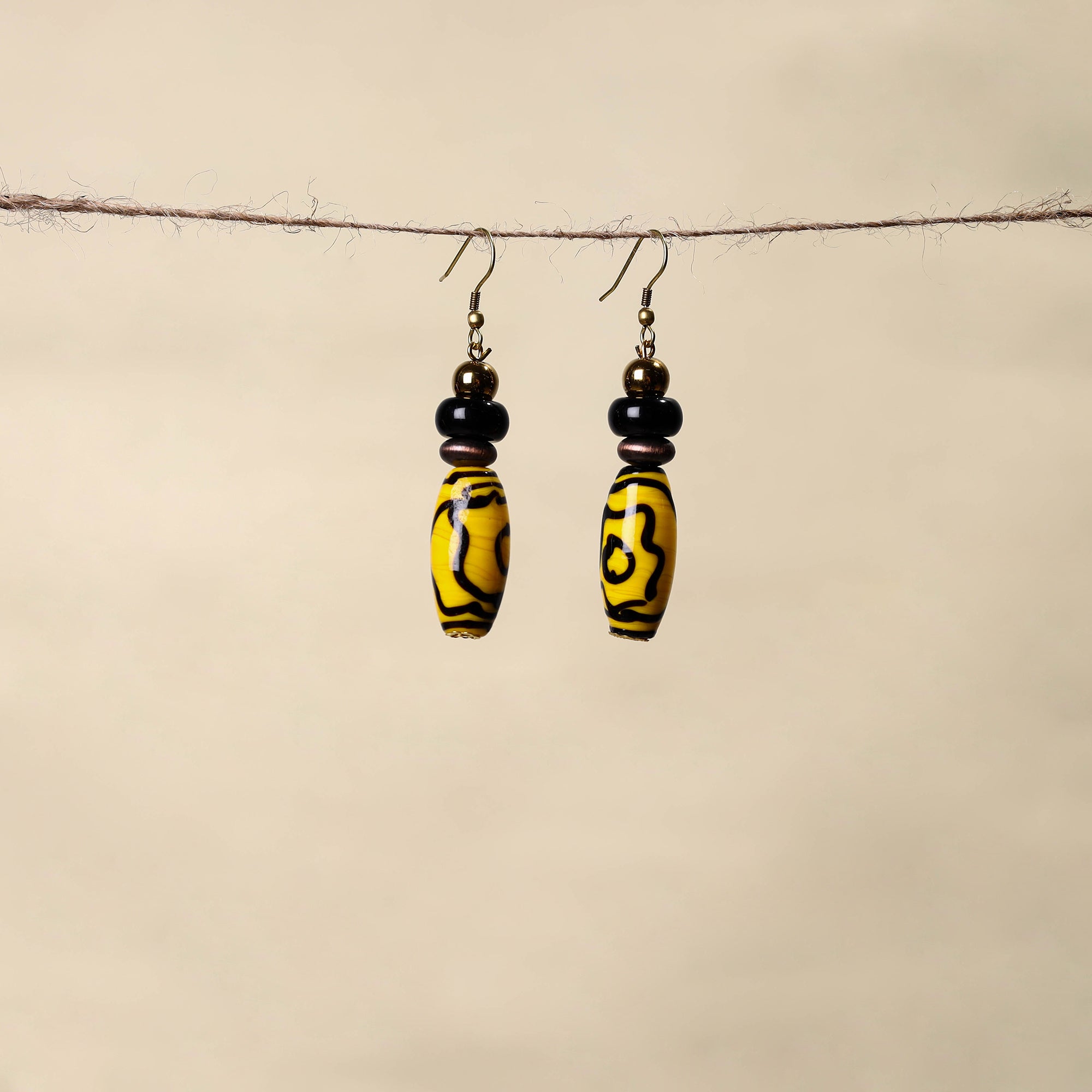 ITOKRI CRAFTS INITIATIVE Handmade Beaded Earrings 69