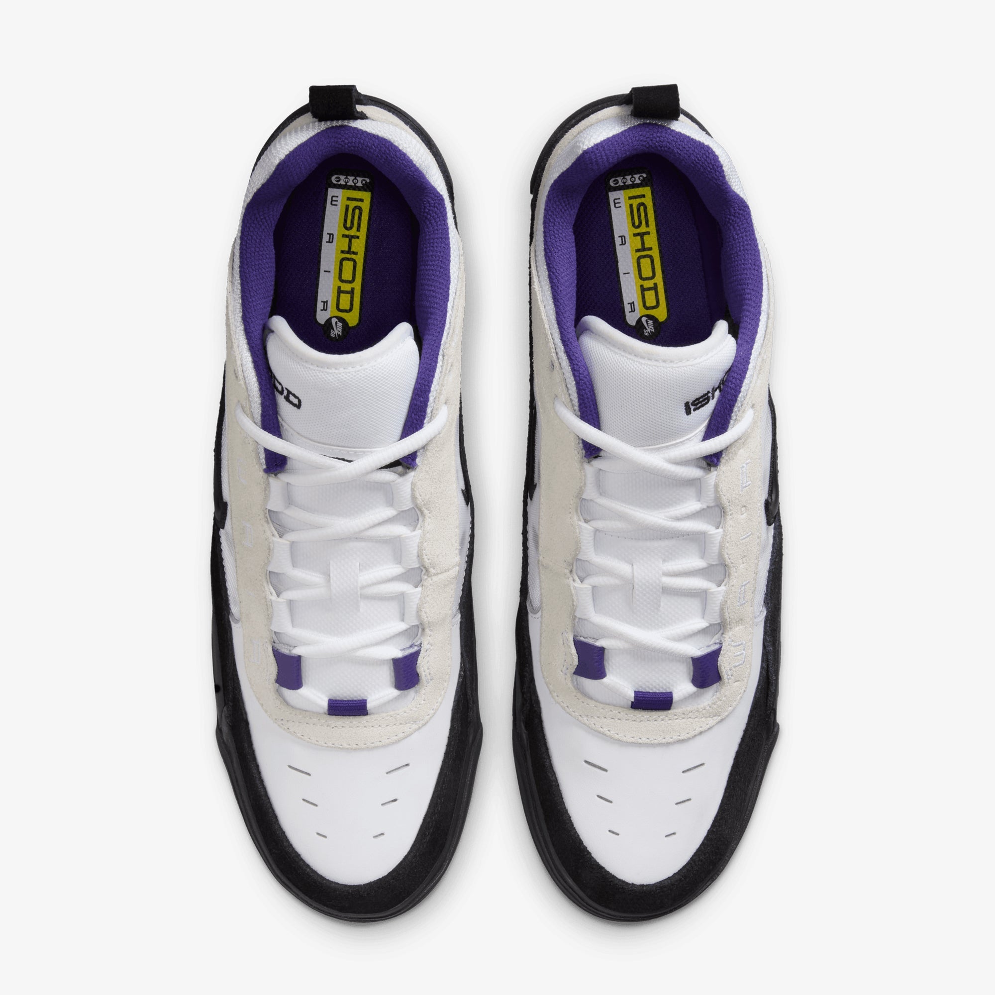 Nike | AIR MAX LSHOD { WHITE/BLACK-COURT PURPLE-BLACK - view 2