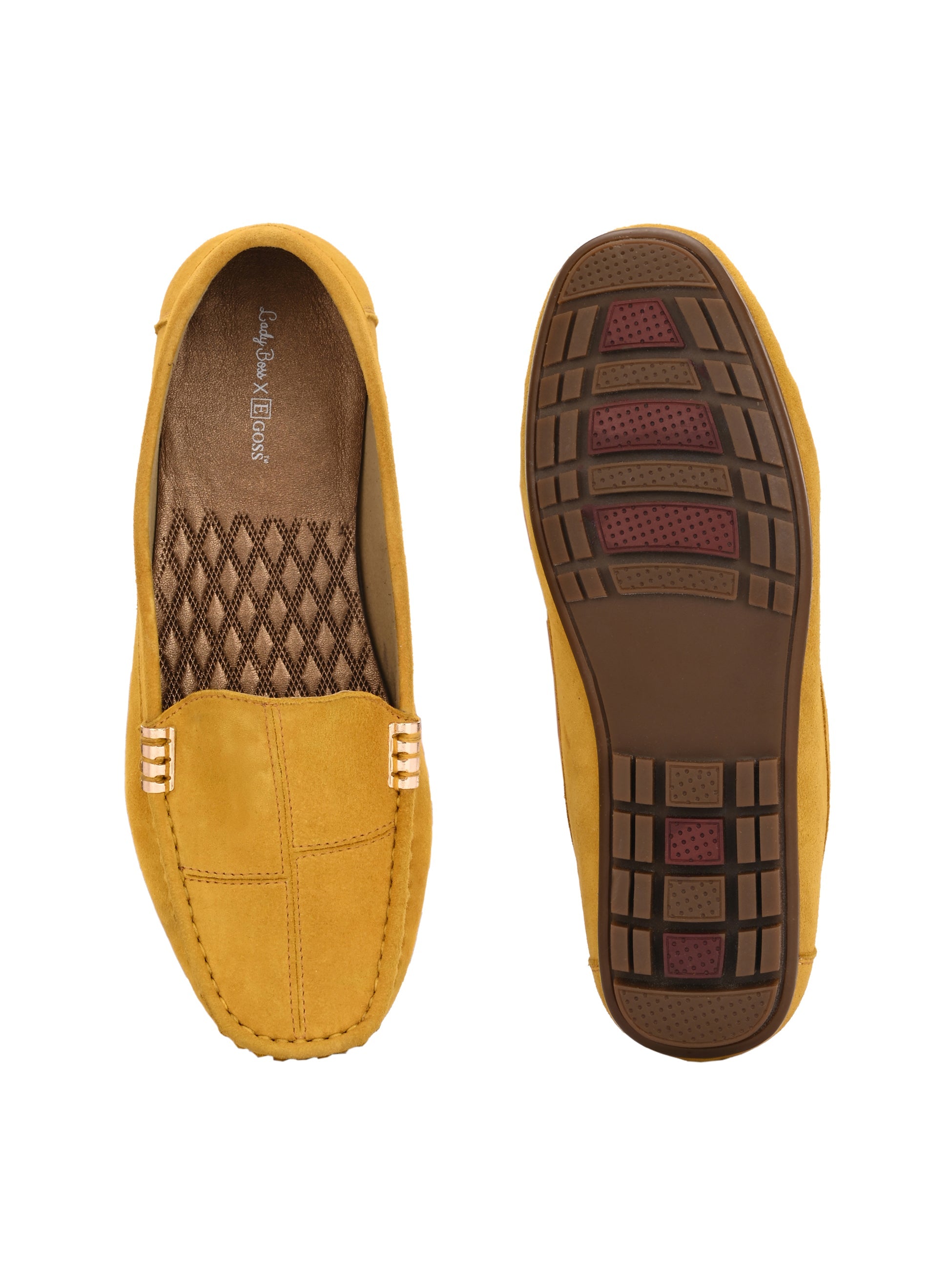 ladybossbyegoss Marbella Suede Loafers by Lady Boss - view 6