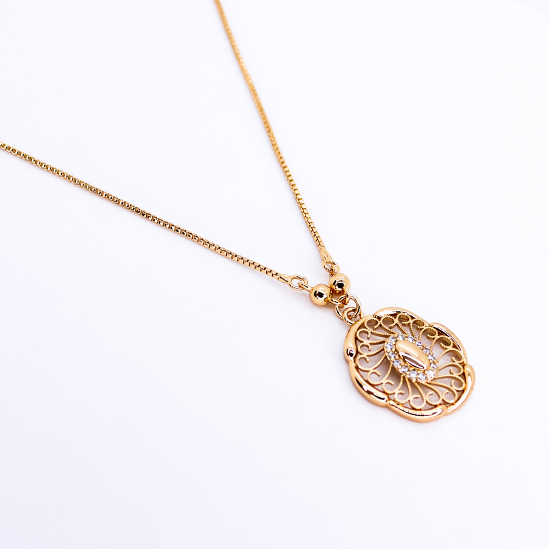 Branta Fancy Diamond Necklace For Women - view 3