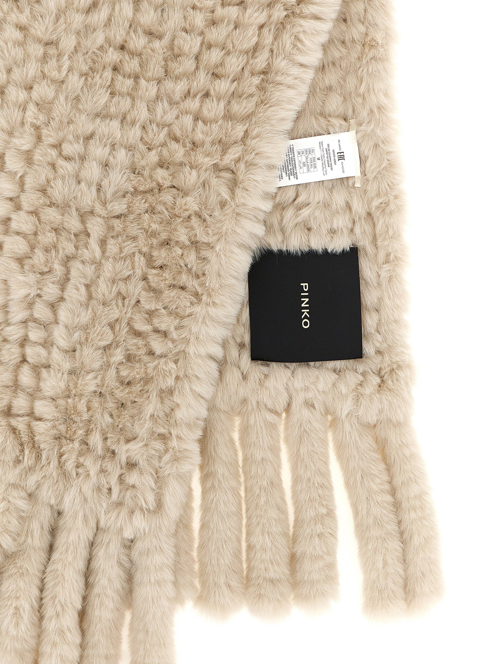 Pinko Fur Scarf – 100% polyester - view 3