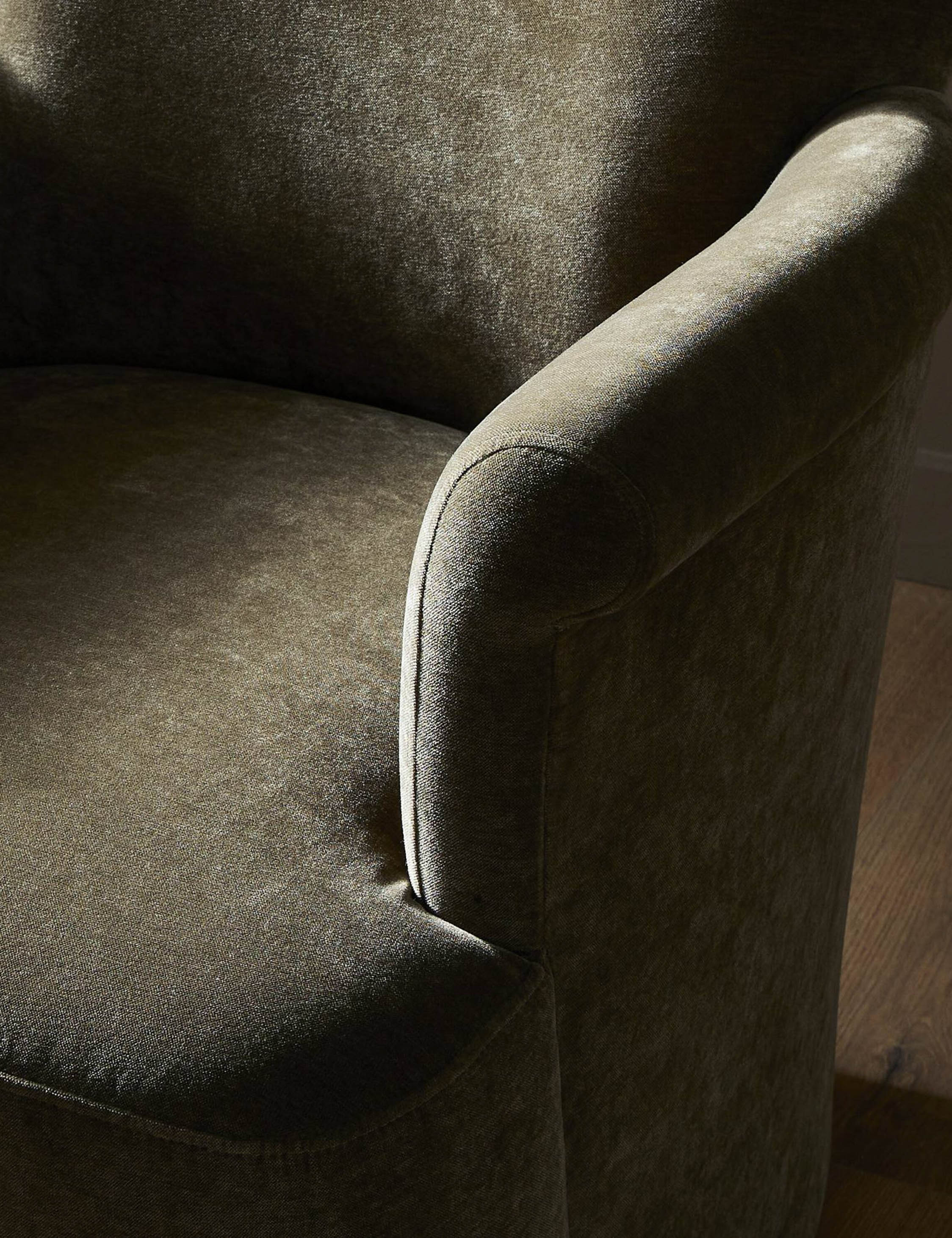 Lulu and Georgia Camellia Swivel Chair by Amber Lewis x Four Hands - view 16