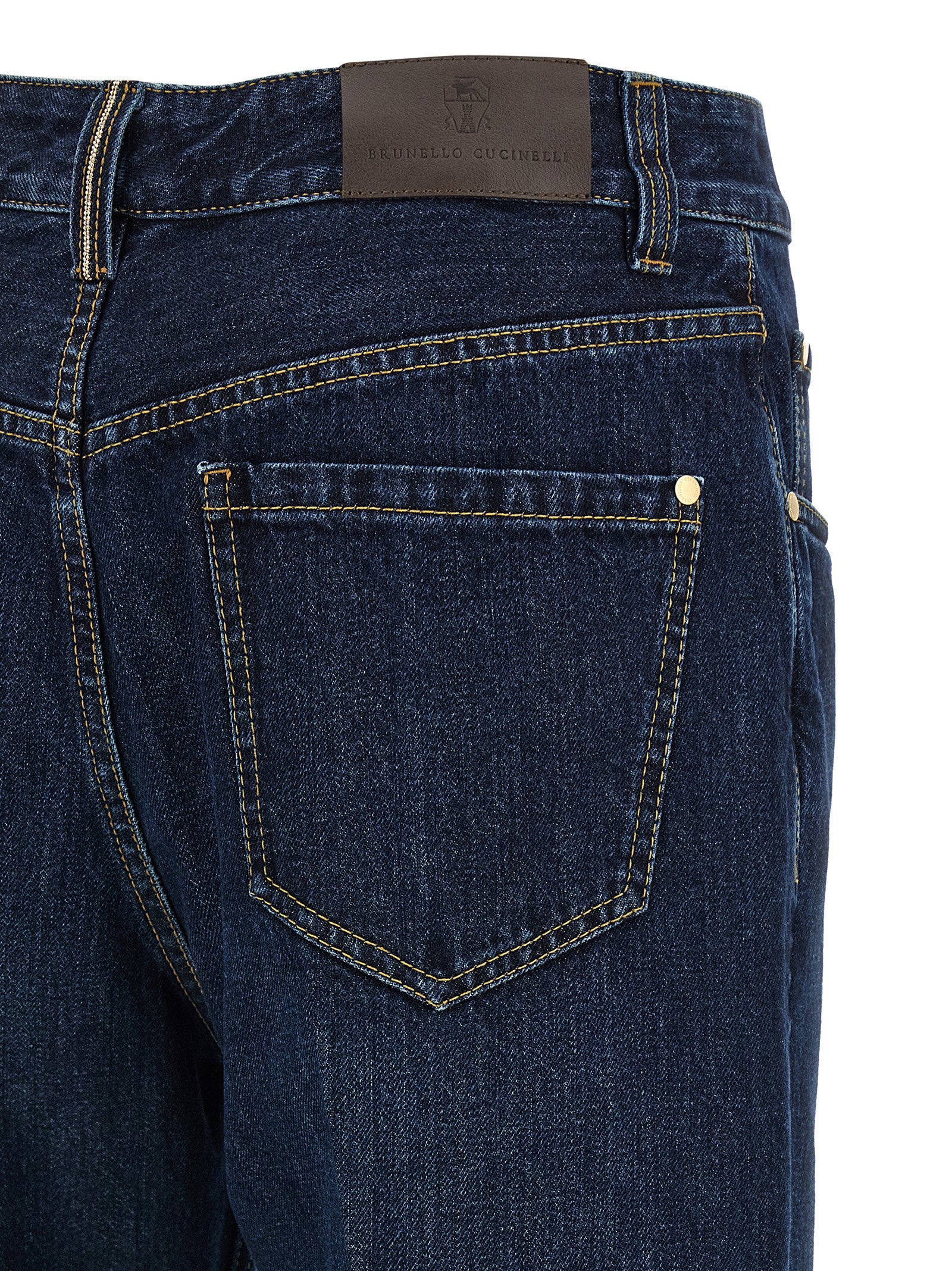 Brunello Cucinelli Cropped Jeans – 100% cotton - view 4