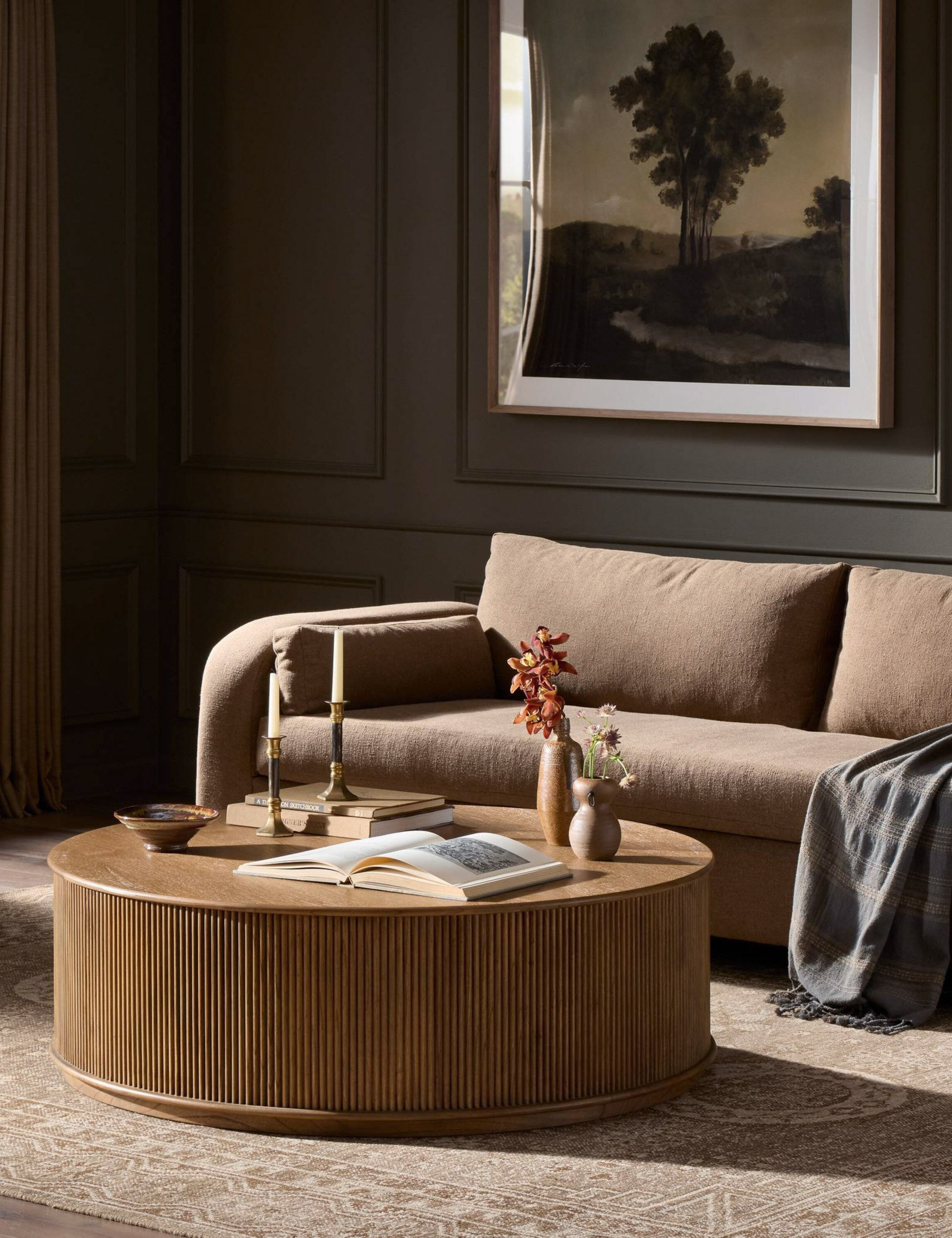Lulu and Georgia Fogarty Round Coffee Table – Natural - view 2