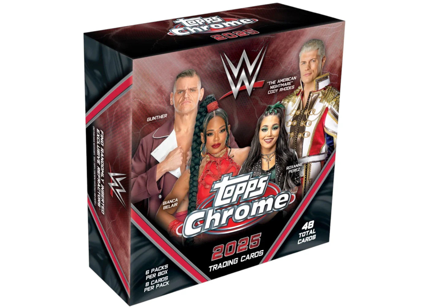 2025 Topps Chrome WWE Mega Box