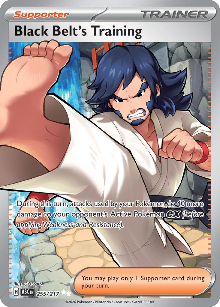 Ultra rare me025-255 – Pokémon Black Belt's Training - 255/217 - Ultra Rare [me025-255] [Ultra]