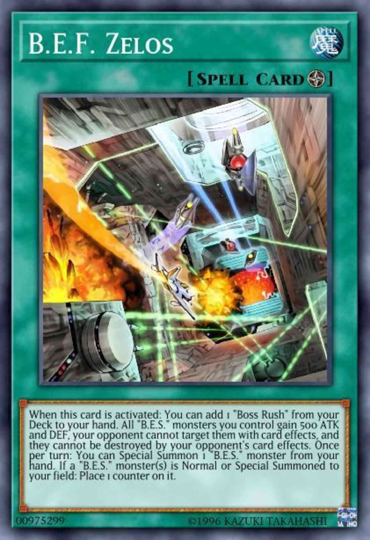 F zelos – Yu-Gi-Oh! B.E.F. Zelos - MACR-EN062 - Common - 1st Edition