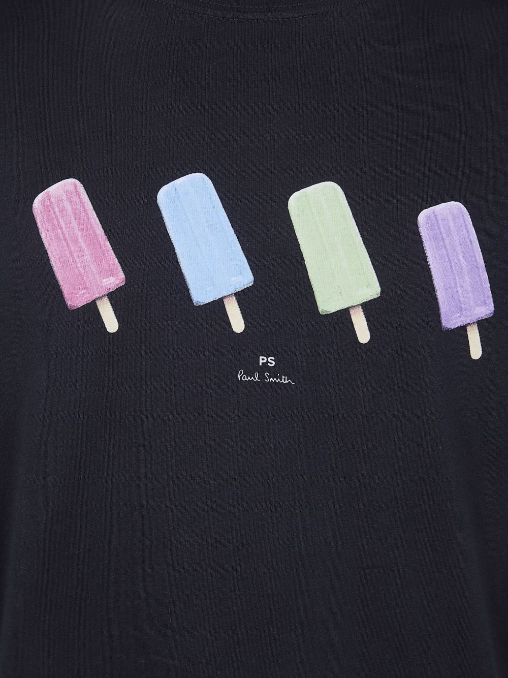 Paul Smith Printed cotton t-shirt – Organic Cotton 100% - view 3