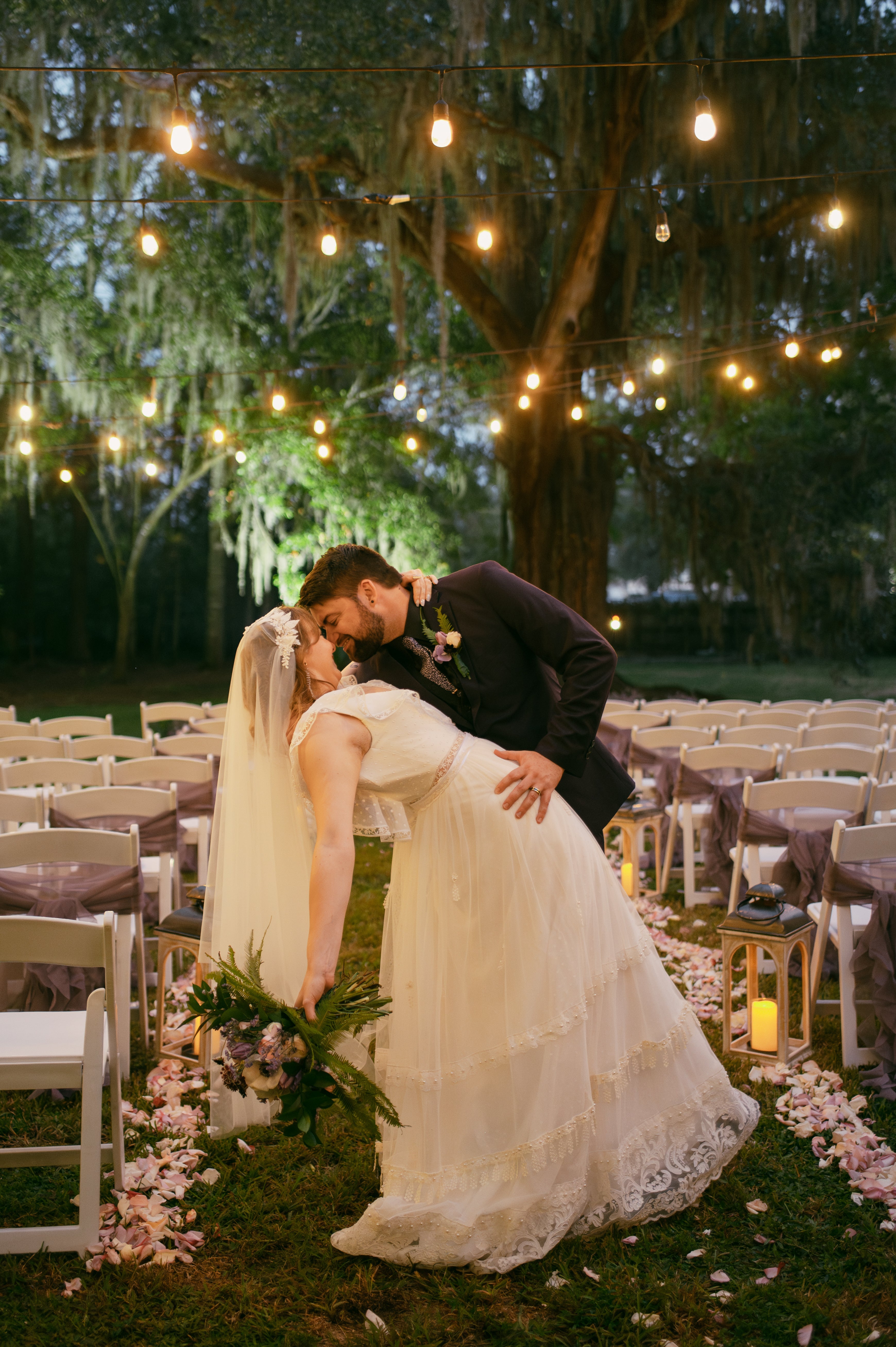 fiftyflowers.com Magical Lilac Louisiana Wedding