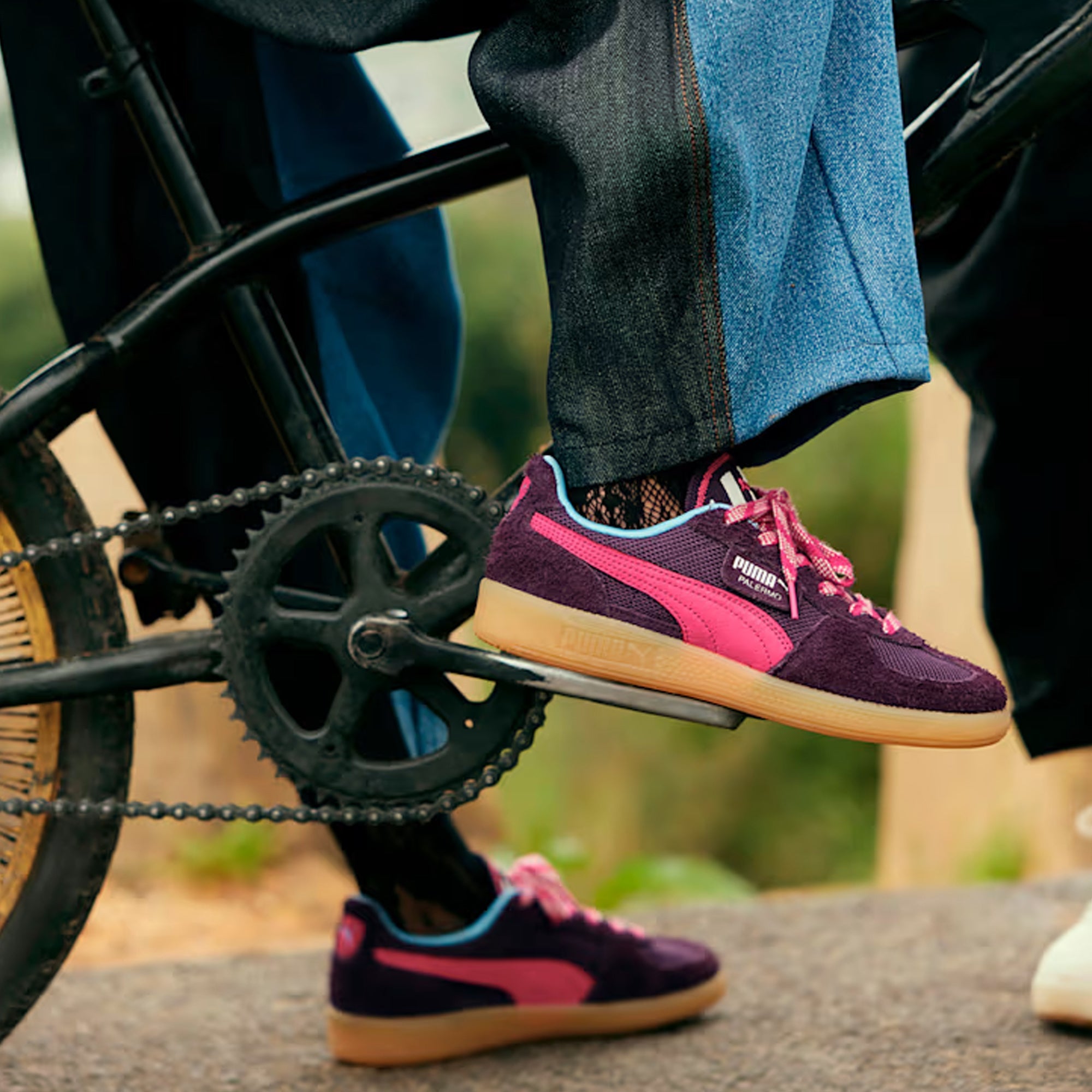 Puma | Palermo Supertifo { Midnight Plum-puma Pink - view 8