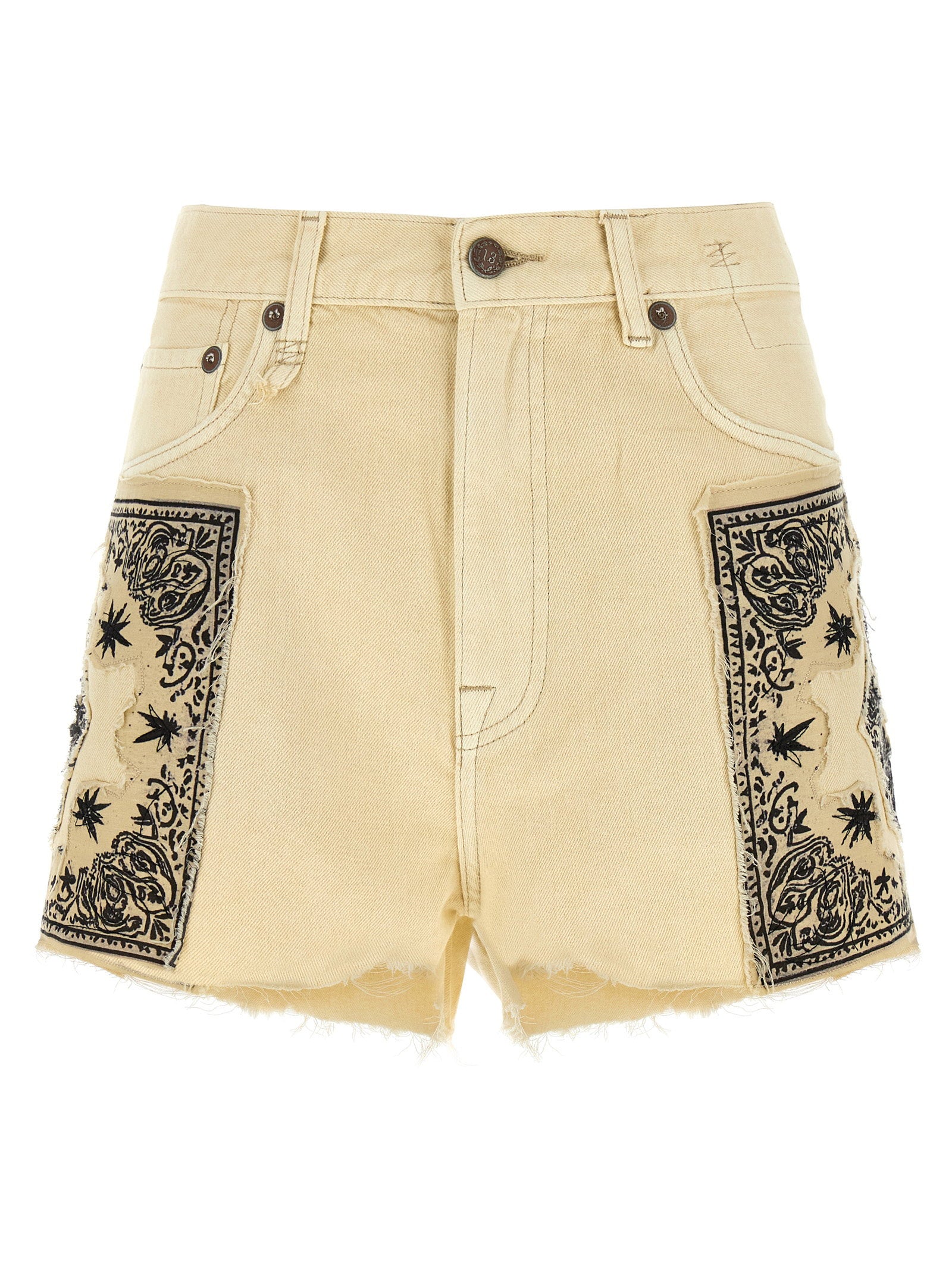 R13 X-bf Shorts – 67% cotton 33% paper