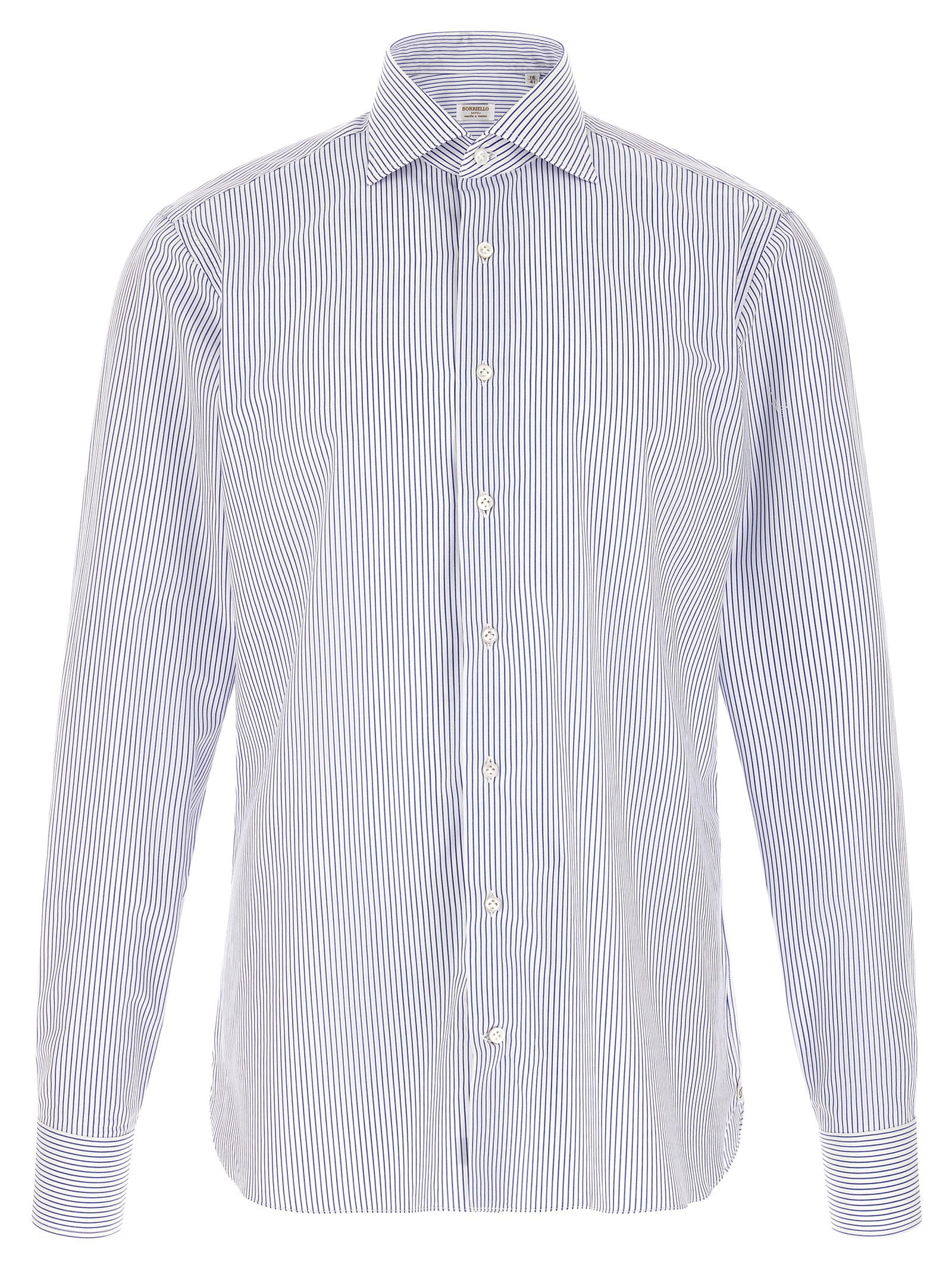 Borriello Striped Shirt – 100% cotton