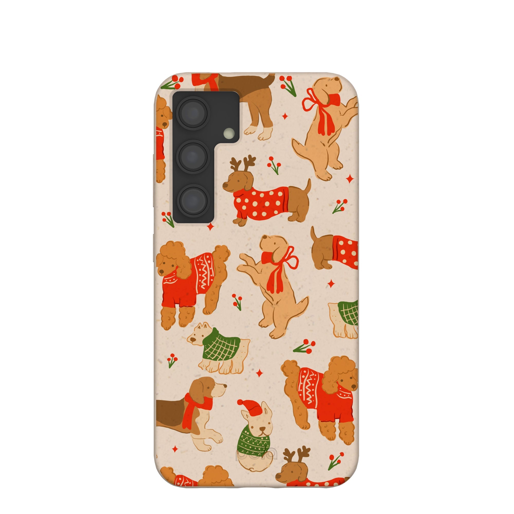 BlackTree Seashell Jolly Doggos Samsung Galaxy S24 Case