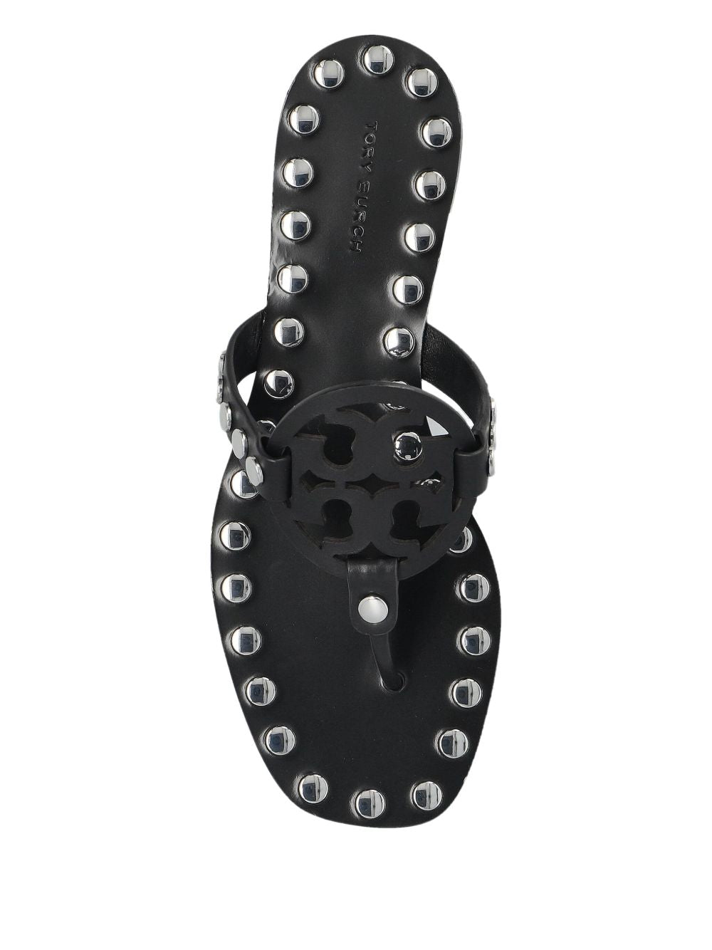 Tory Burch Studded Miller Patent flat sandals - view 2