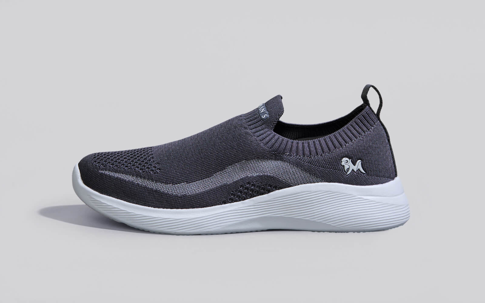 Neeman's Everyday Basic Slip Ons : Dark Grey