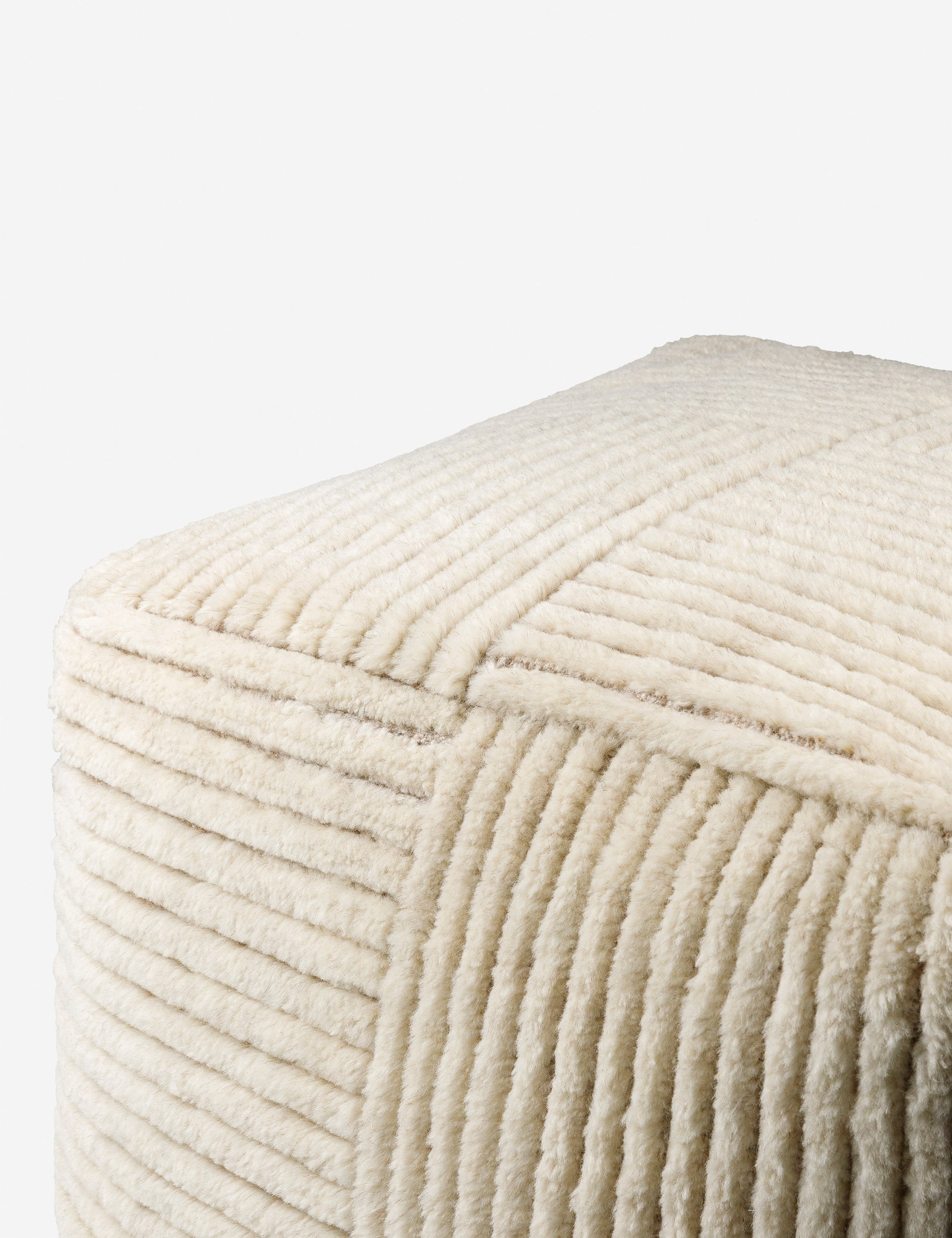 Lulu and Georgia Holborn Square Pouf - view 4