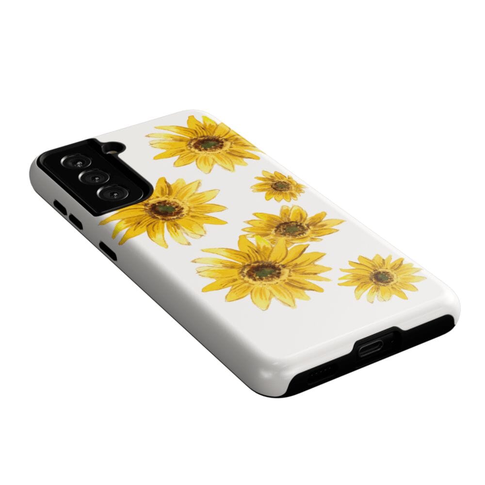 Casetry Golden Garden | Yellow Sunflower Floral Samsung Case - view 33