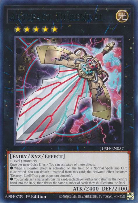 Yu-Gi-Oh! Artifact Durendal - JUSH-EN057 - Rare - 1st Edition