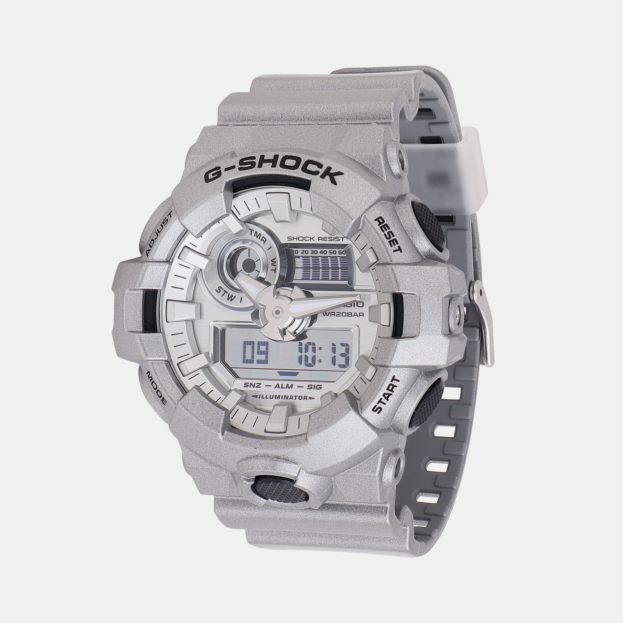 Casio G-Shock Men Quartz Grey Dial Analog-Digital Resin Watch G1415 - view 2