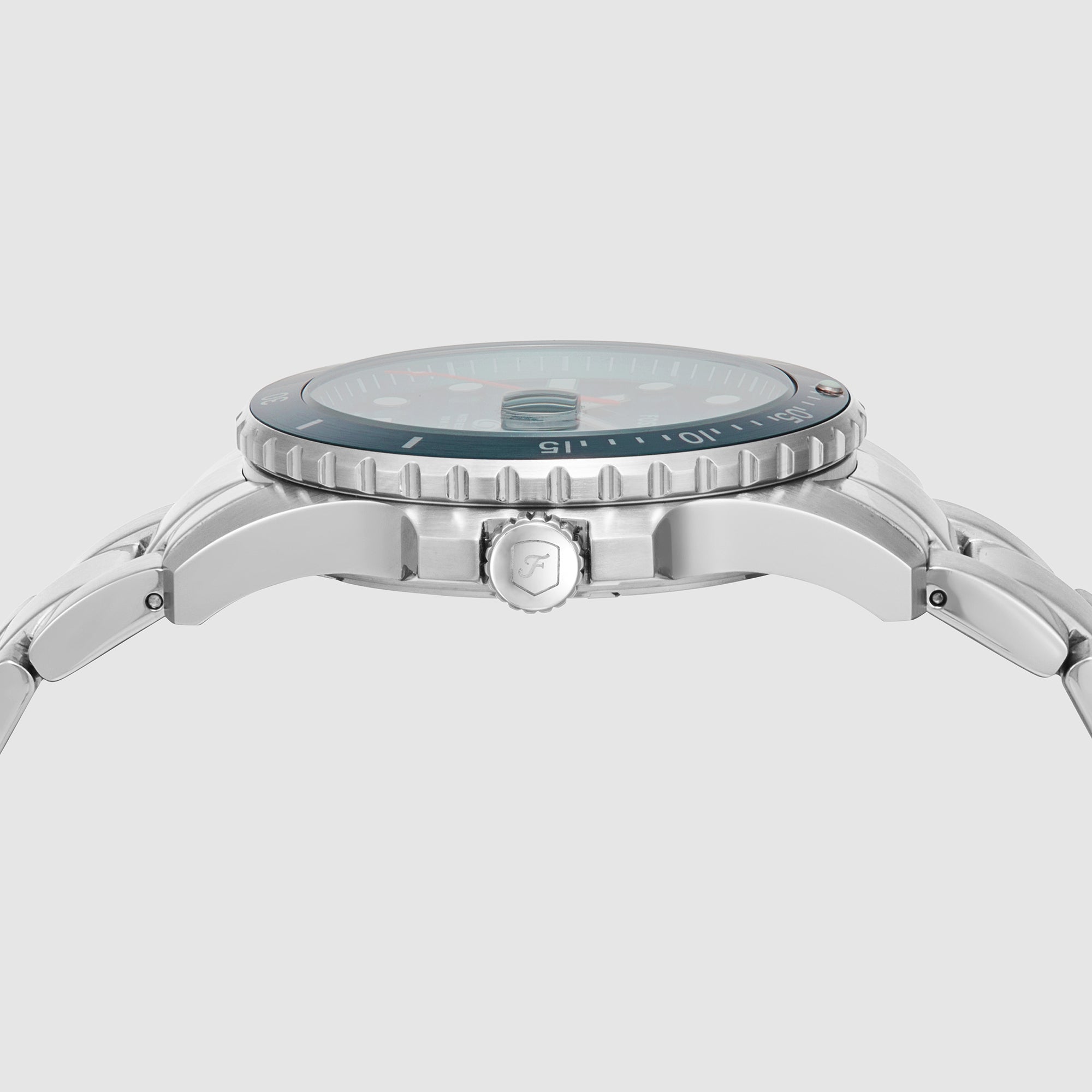 Fossil Blue Dive Men Quartz Blue Dial Analog Stainless Steel Watch FS6050 - view 2
