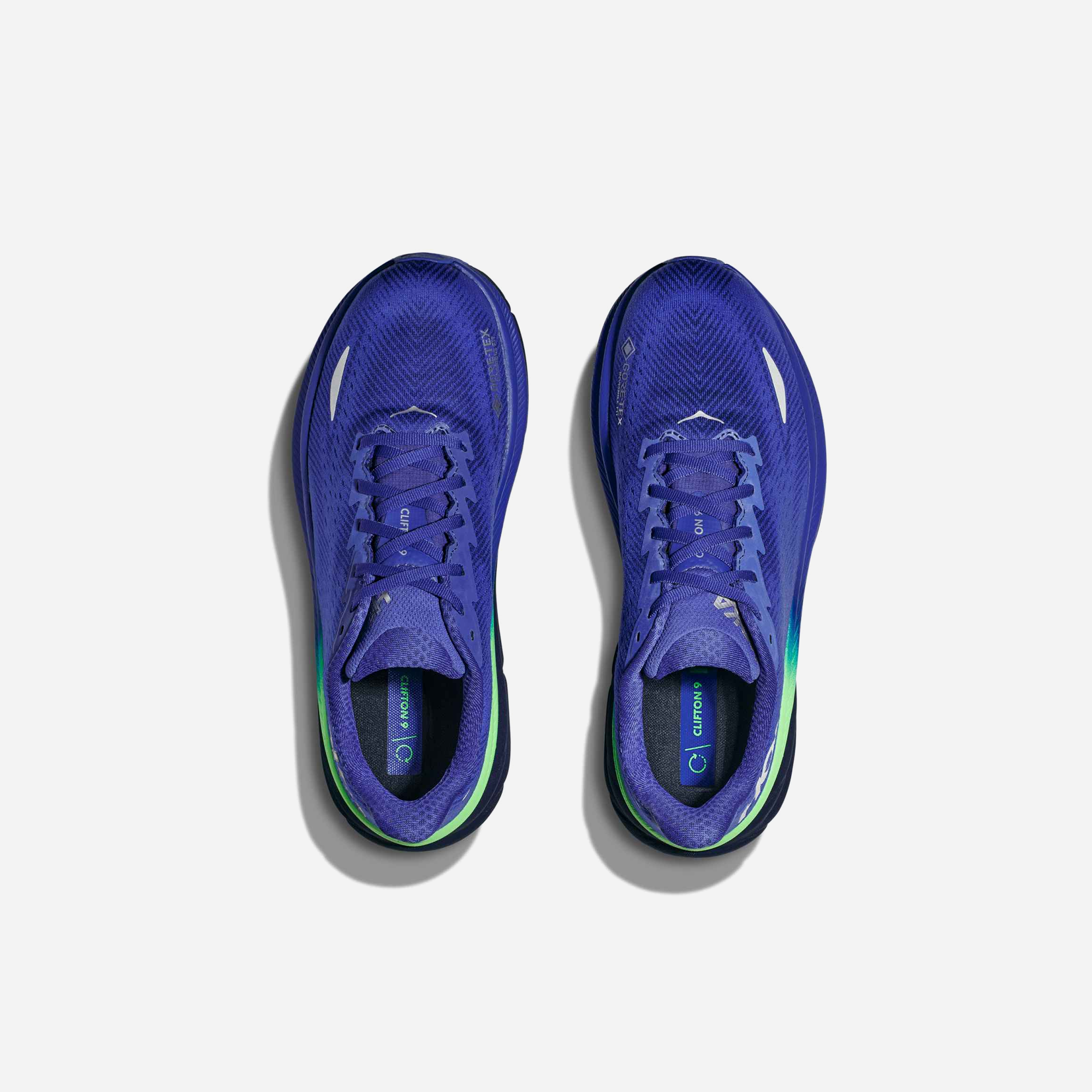 Hoka One One Clifton 9 Gore Tex Dazzling Blue Evening Sky - view 3
